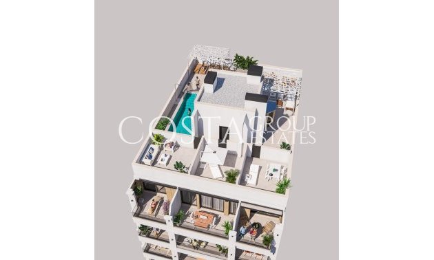 Apartments - Neue Gebäude - Torrevieja - Playa de El Cura