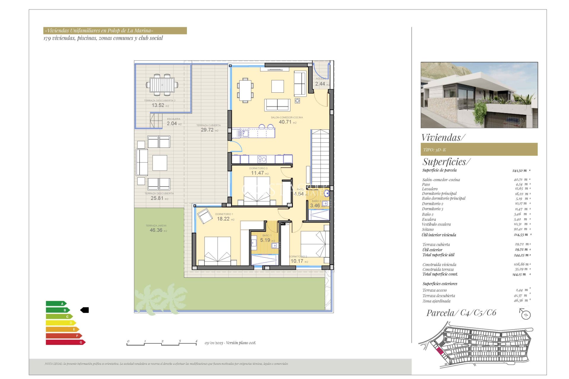 Herverkoop - Villa -
Orihuela Costa - Las Colinas Golf