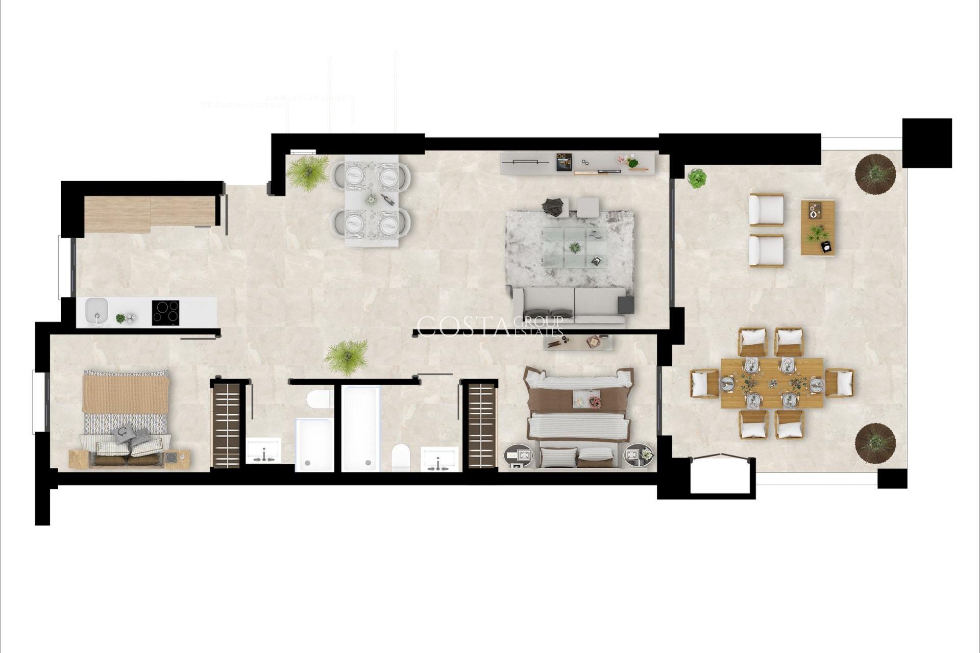 Neue Gebäude - Apartment -
Casares - Casares Playa