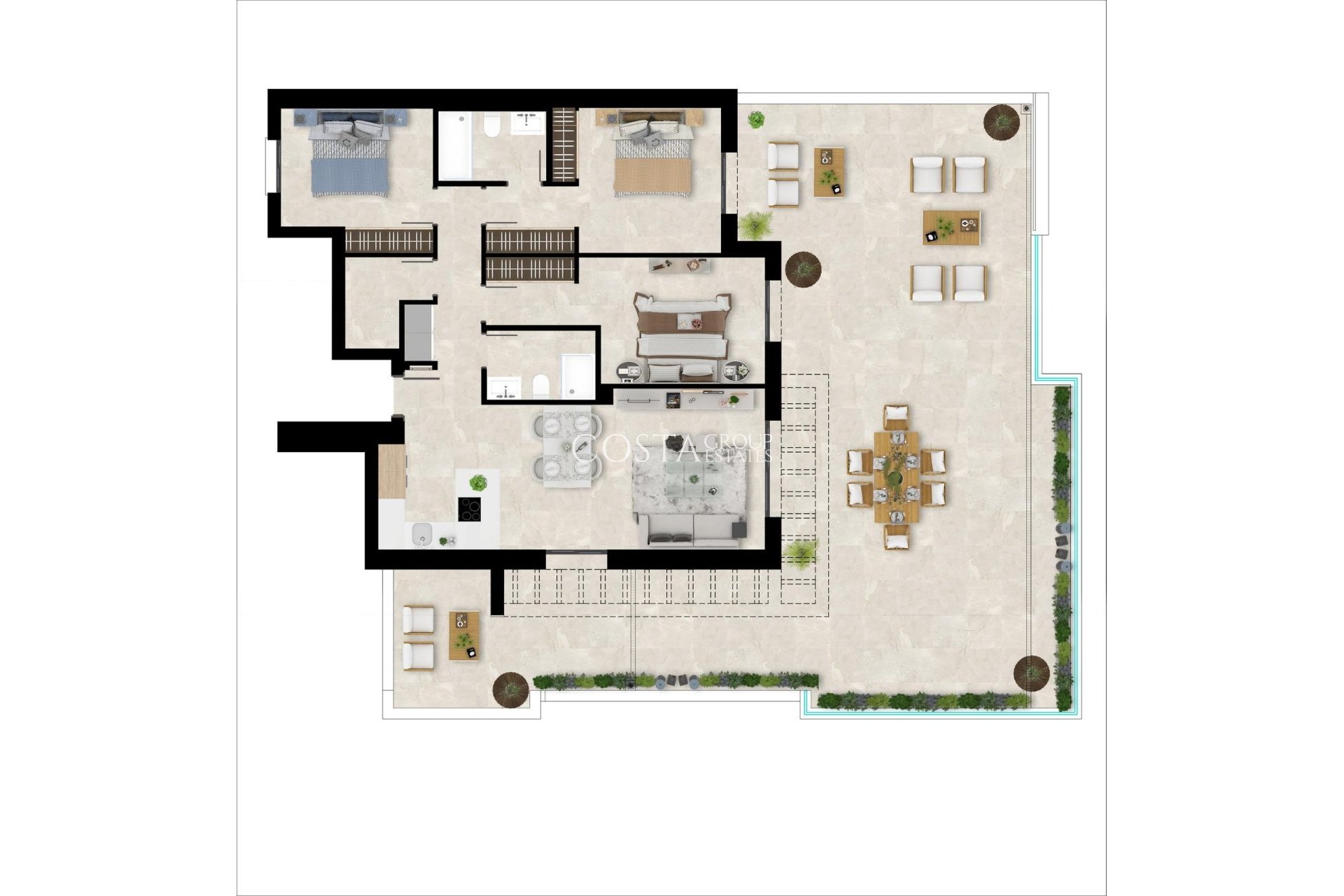 Neue Gebäude - Apartment -
Casares - Casares Playa