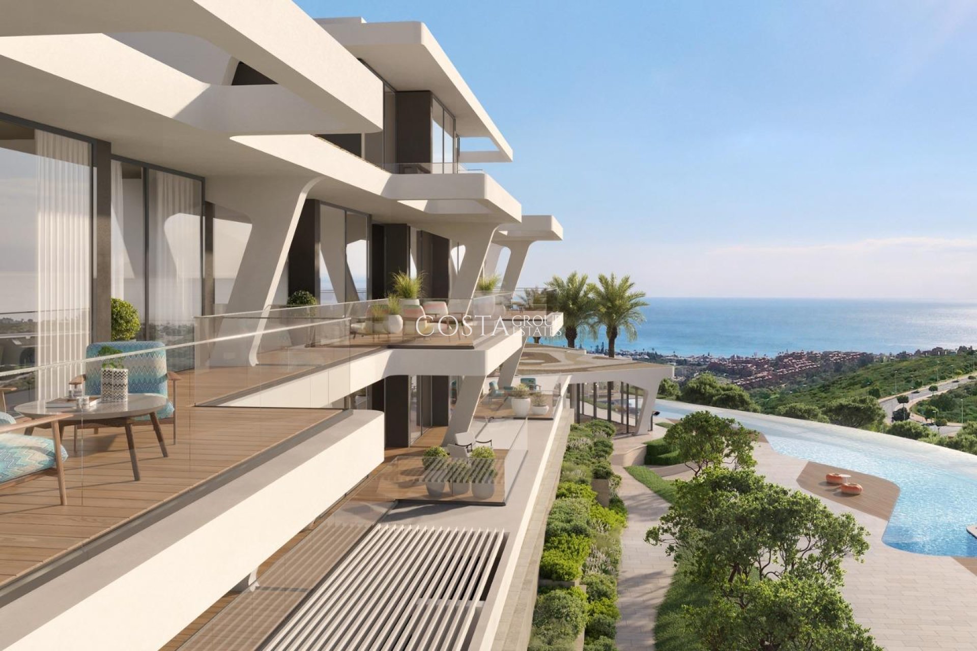 Neue Gebäude - Apartment -
Casares - Finca Cortesín
