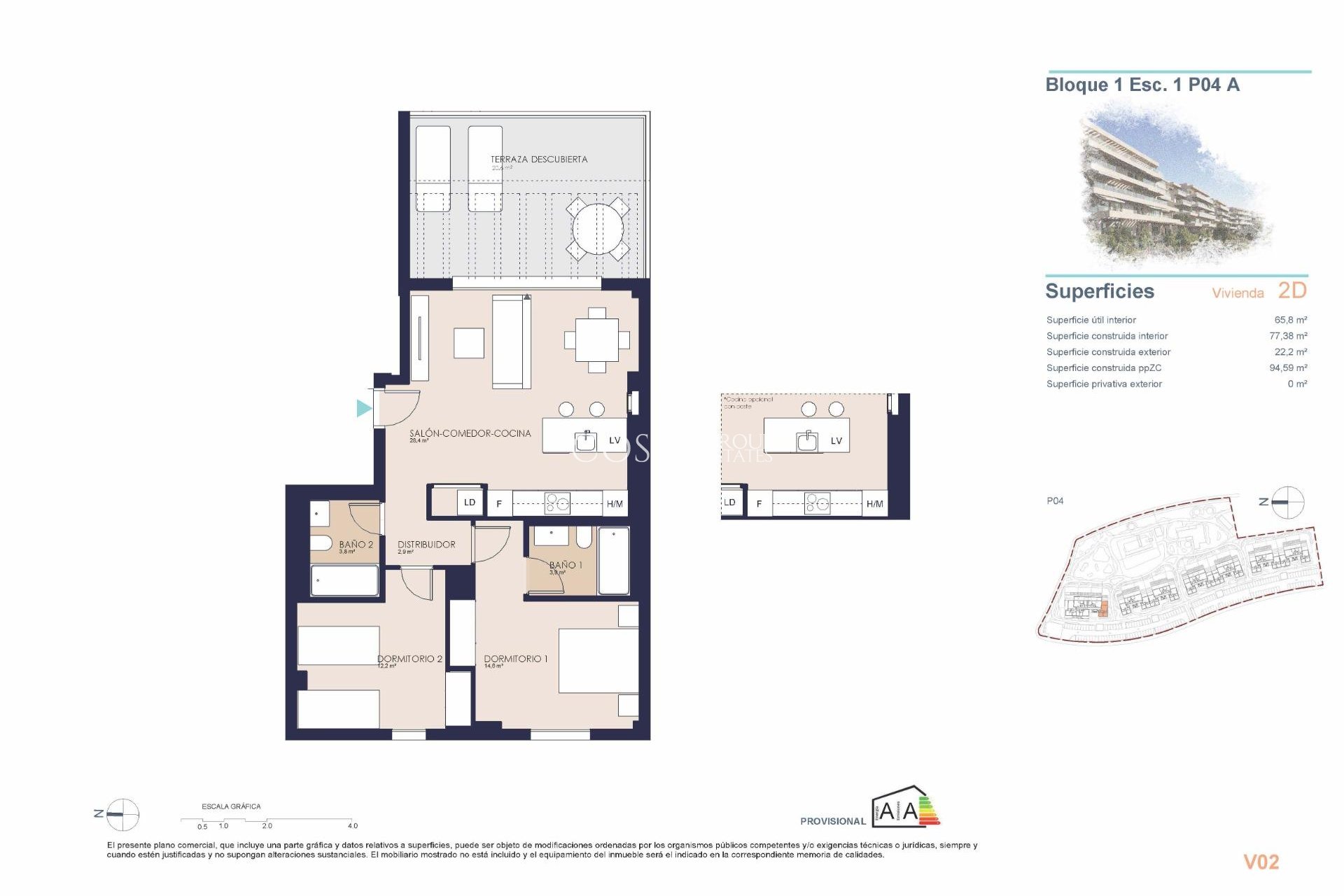 Neue Gebäude - Apartment -
Denia - Playa de La Almadraba