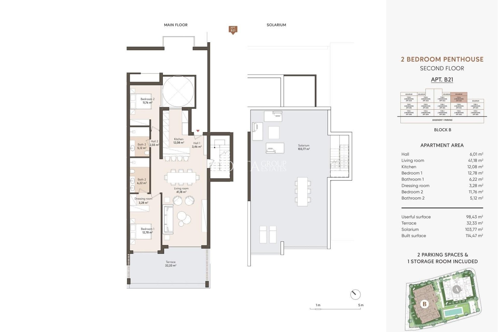 Neue Gebäude - Apartment -
Estepona - Resinera Voladilla
