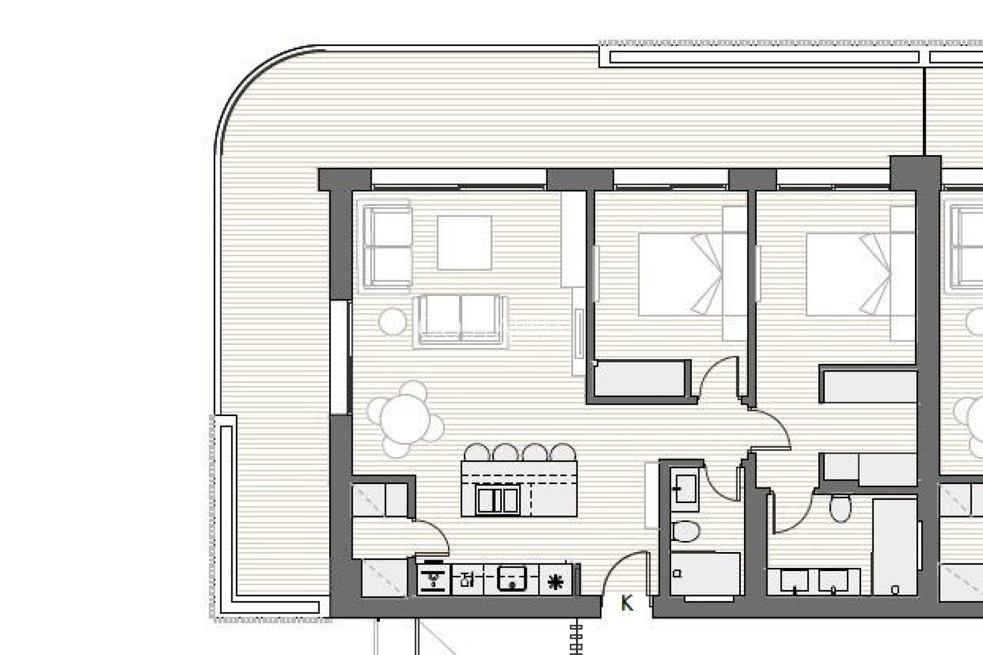 Neue Gebäude - Apartment -
Fuengirola - Centro