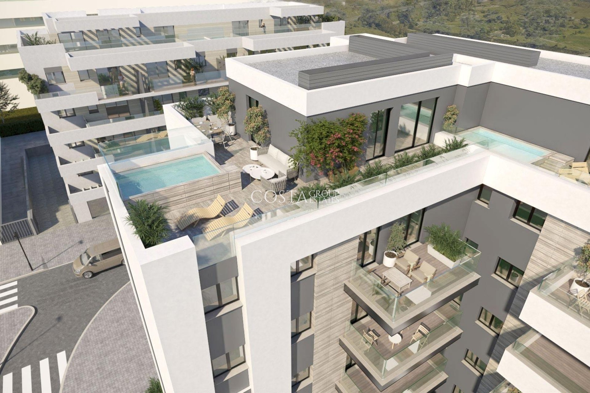 Neue Gebäude - Apartment -
Mijas - Las Lagunas de Mijas
