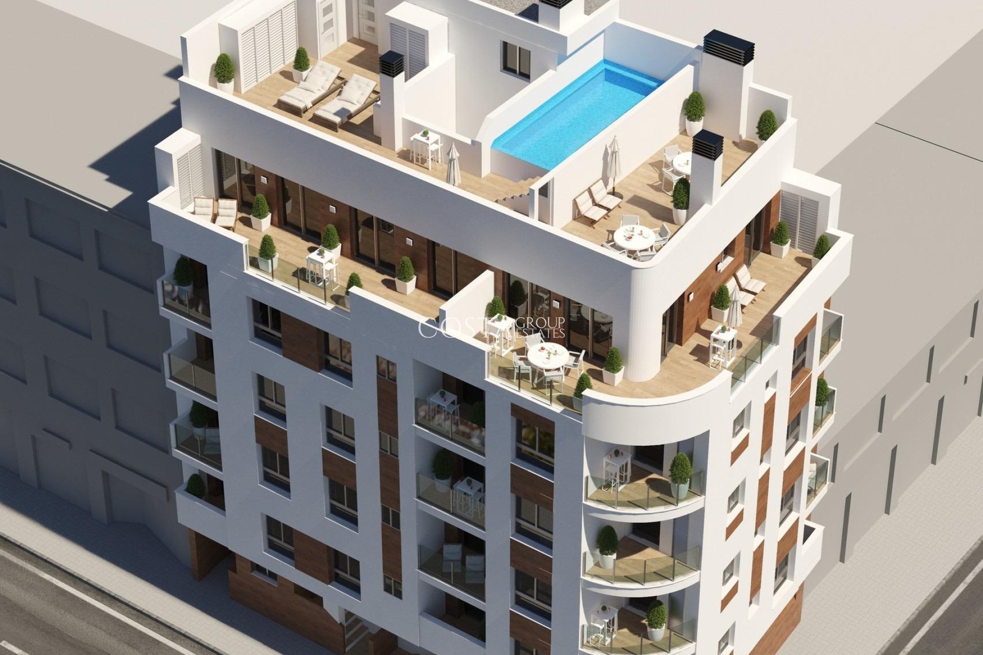 Neue Gebäude - Apartment -
Torrevieja - Centro