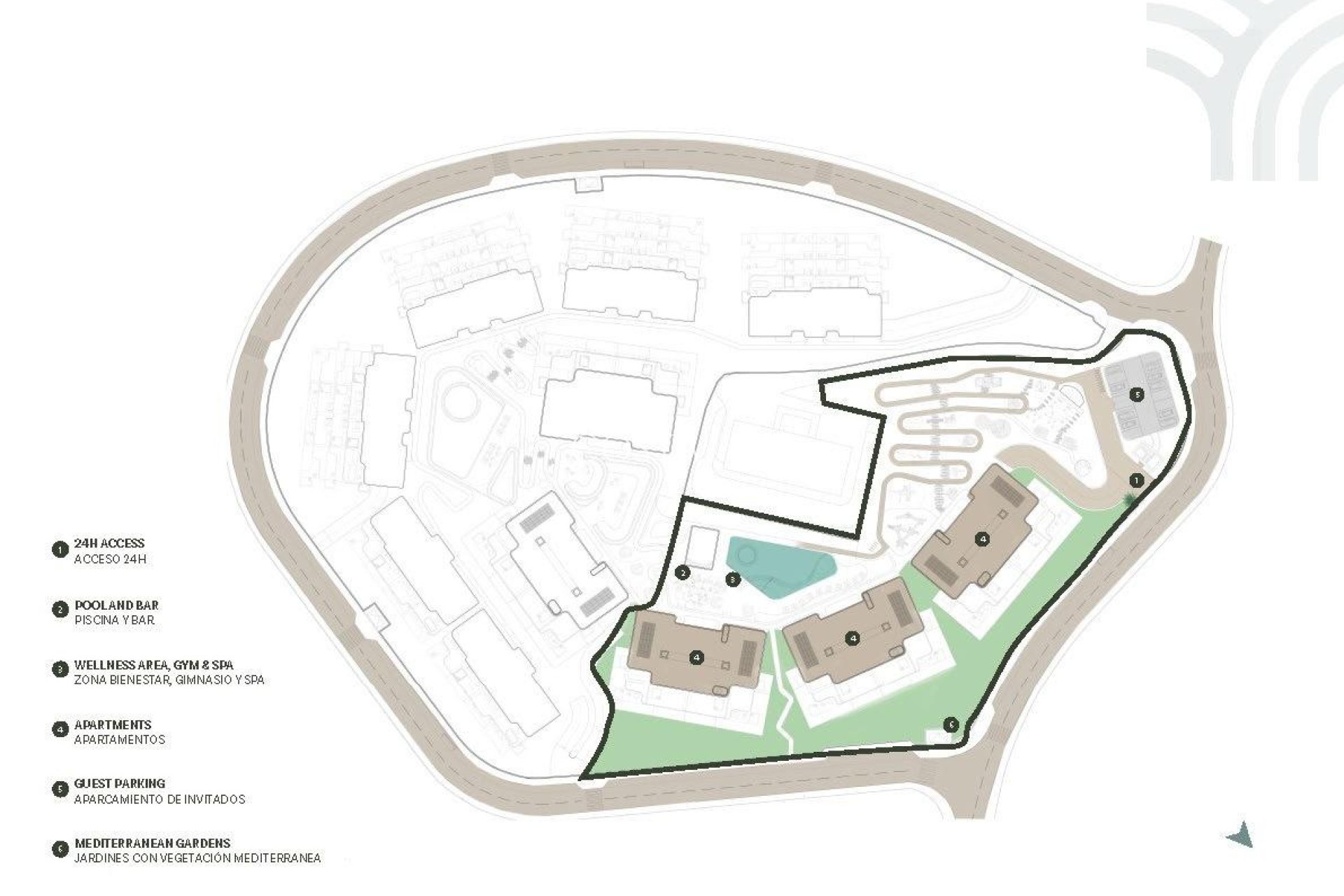 Neue Gebäude - Apartments -
Casares - Terrazas de Cortesin