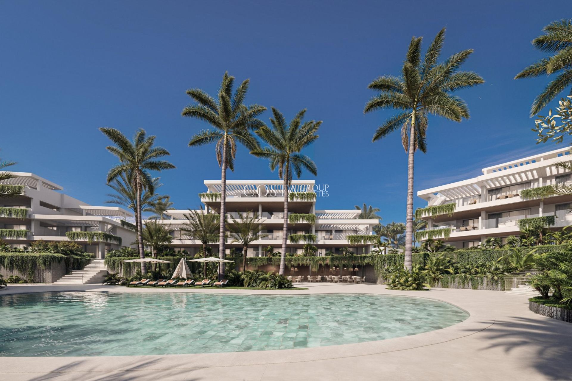 Neue Gebäude - Apartments -
Estepona - Playa del Padrón