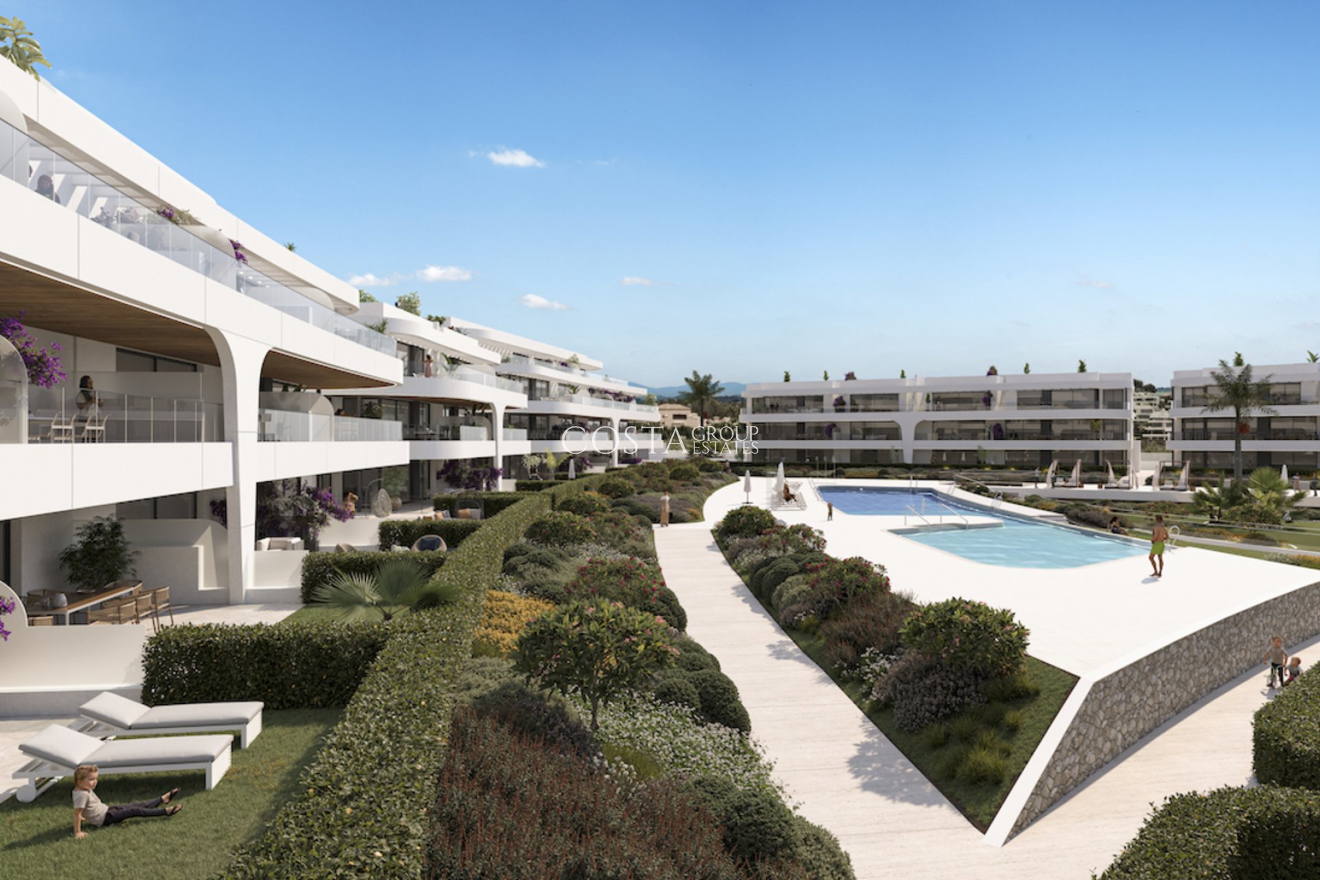 Neue Gebäude - Apartments -
Estepona