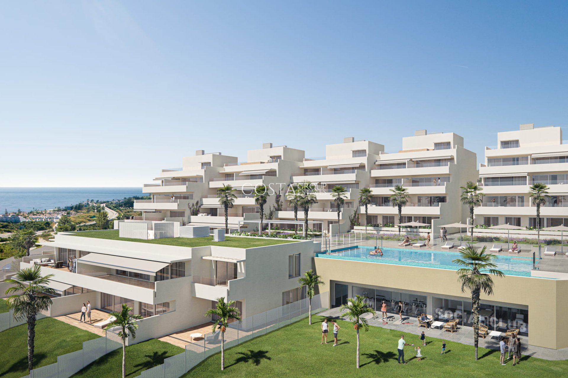 Neue Gebäude - Apartments -
Estepona