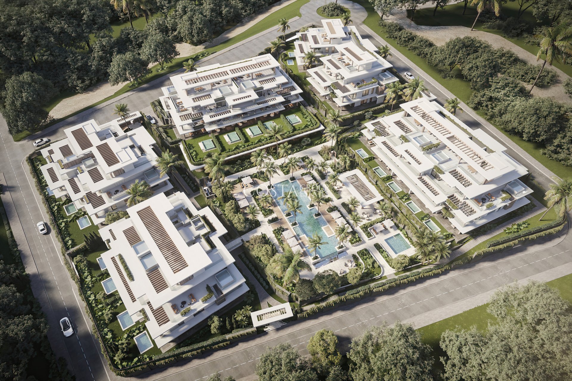Neue Gebäude - Apartments -
Estepona