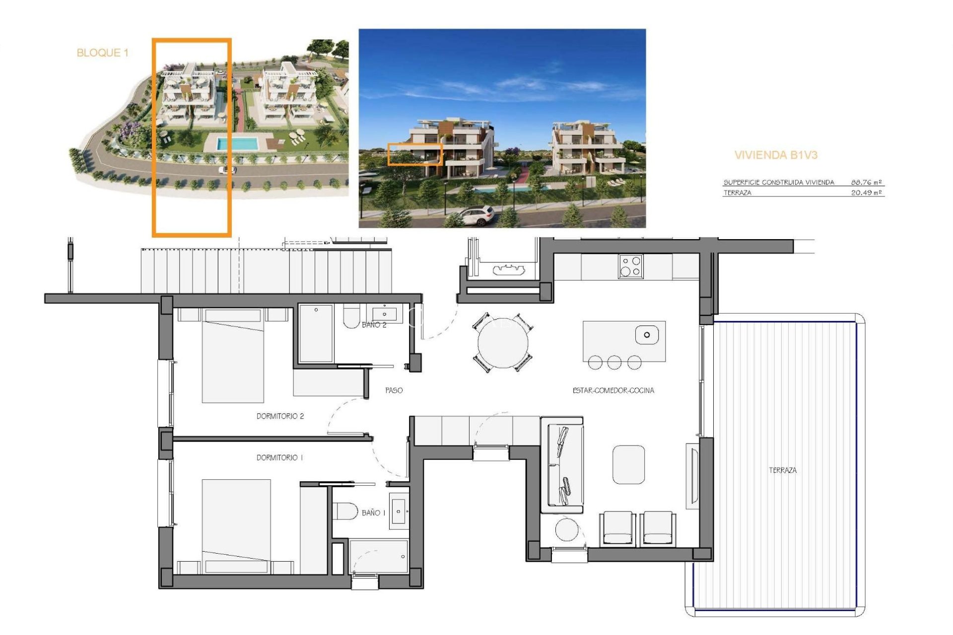 Neue Gebäude - Apartments -
Fuente Álamo - Hacienda del Alamo