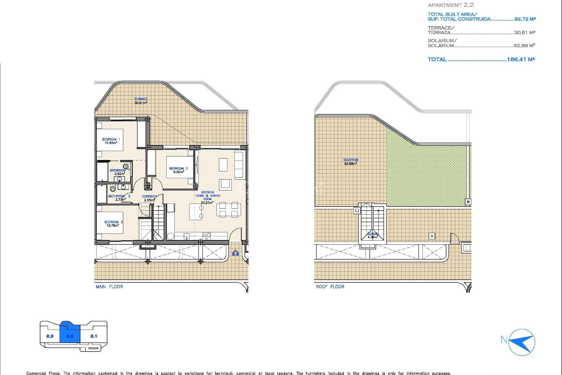 Neue Gebäude - Apartments -
Los Alcazares - Serena Golf