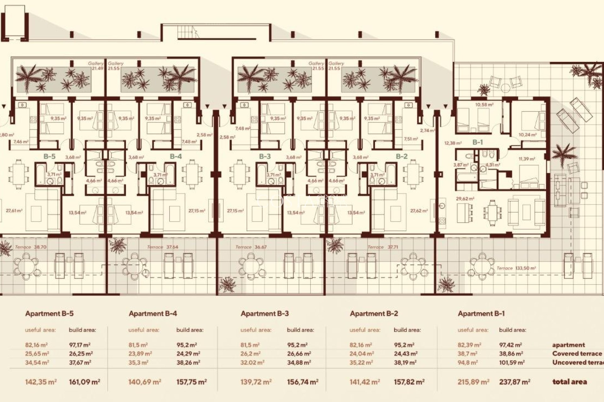 Neue Gebäude - Apartments -
Mijas - Agua Marina