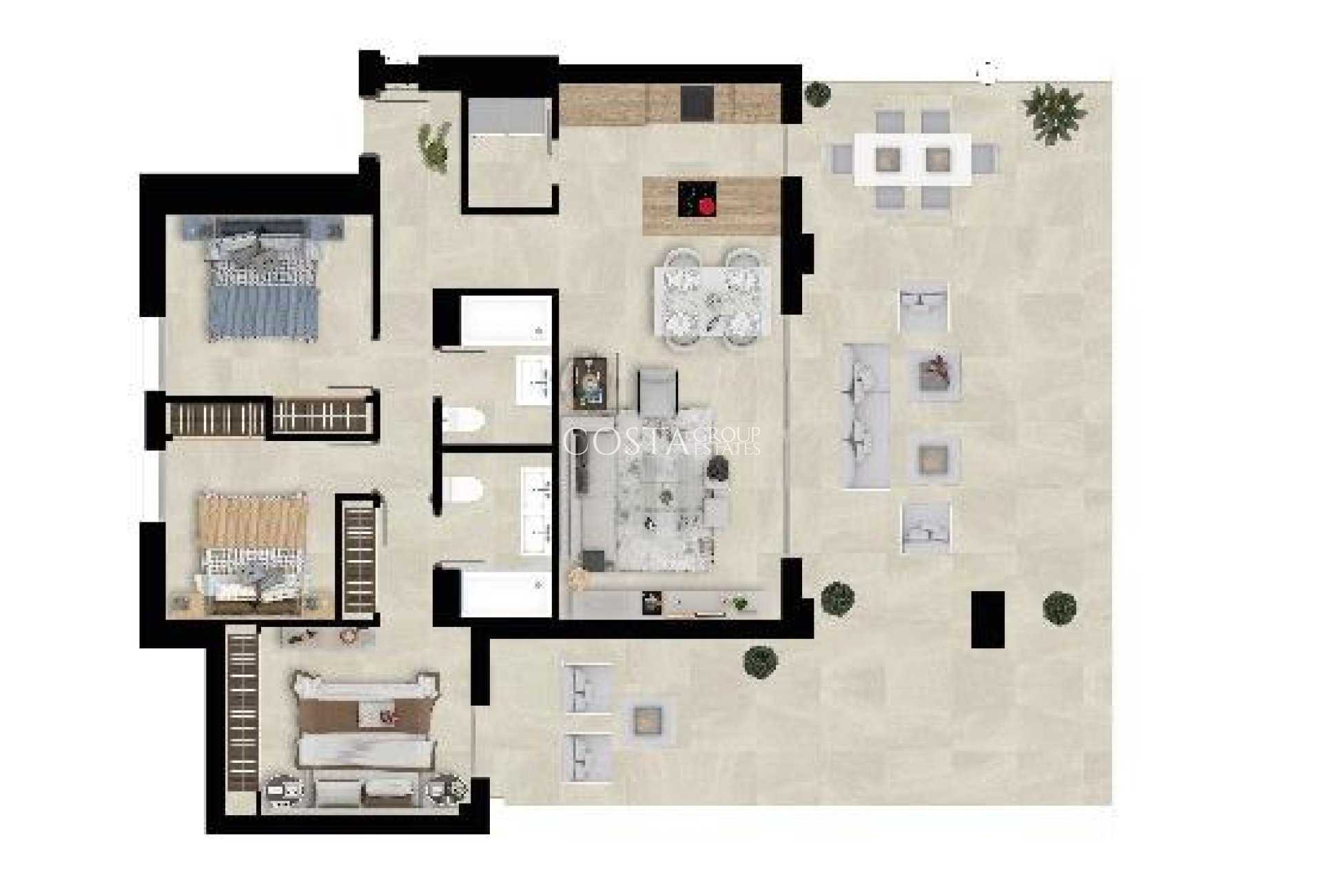 Neue Gebäude - Apartments -
Mijas - Calanova
