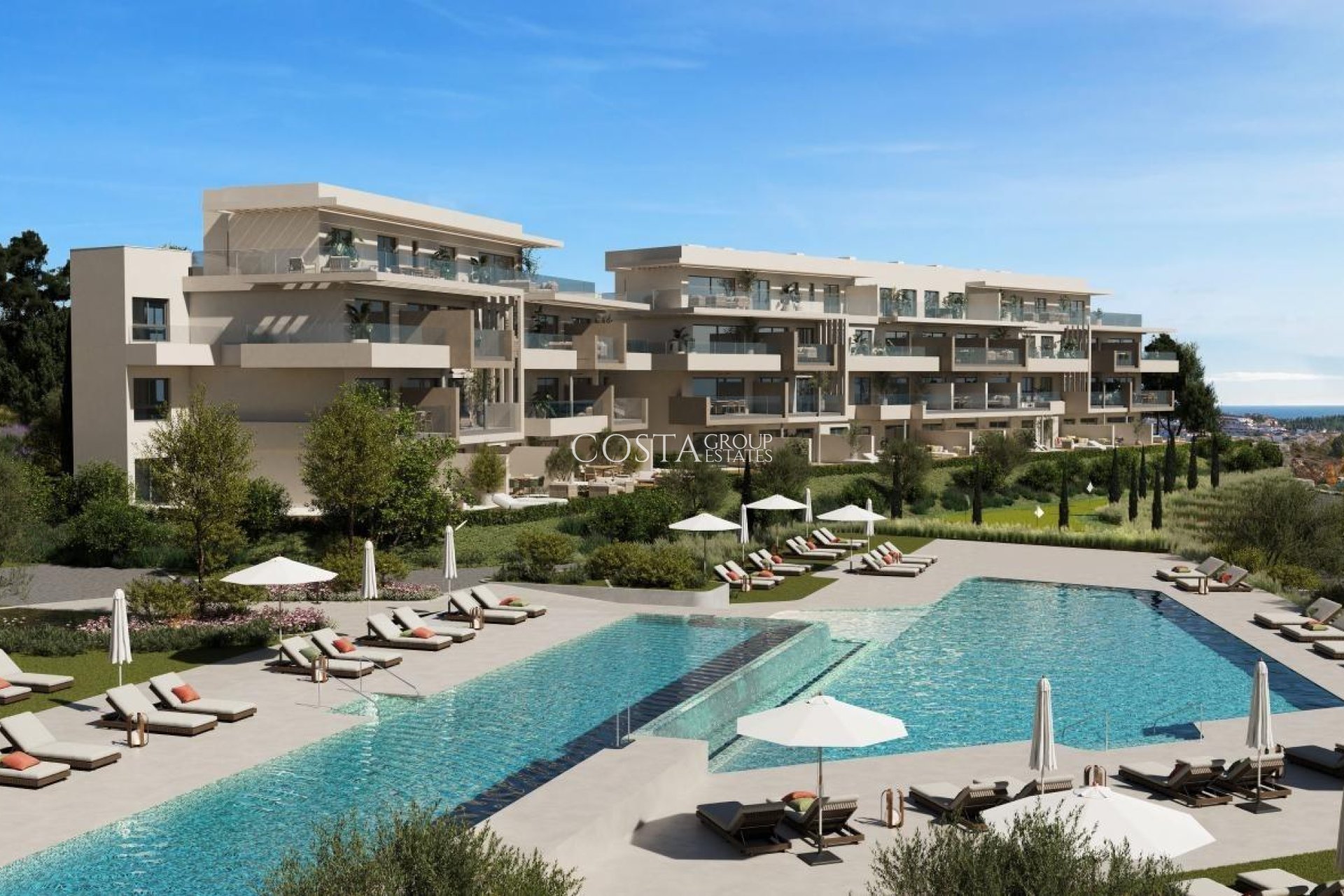 Neue Gebäude - Apartments -
Mijas - Hipódromo Costa del Sol