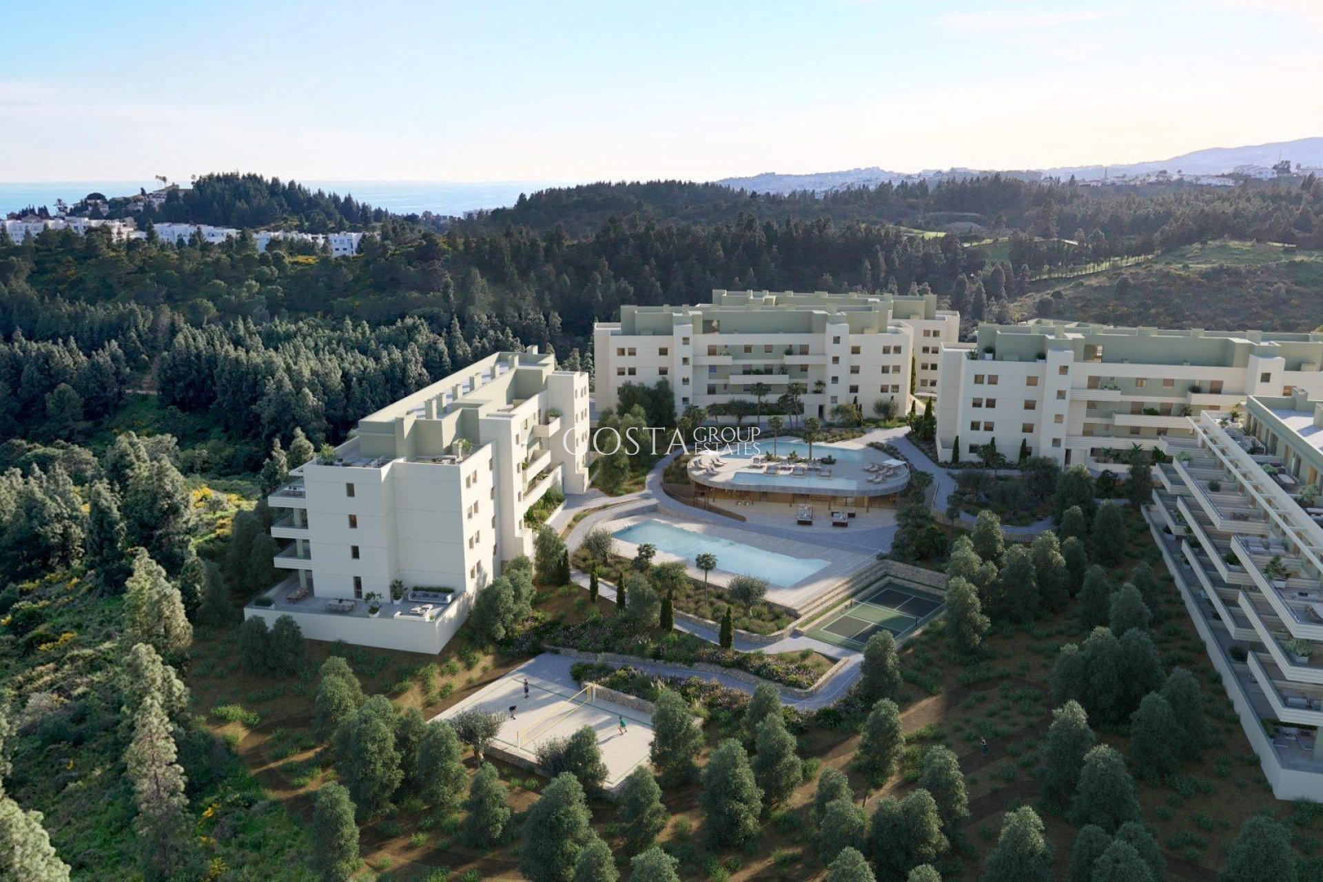 Neue Gebäude - Apartments -
Mijas - Hipódromo Costa del Sol