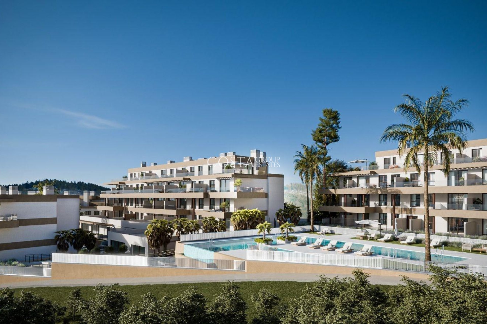 Neue Gebäude - Apartments -
Mijas - Hipódromo Costa del Sol