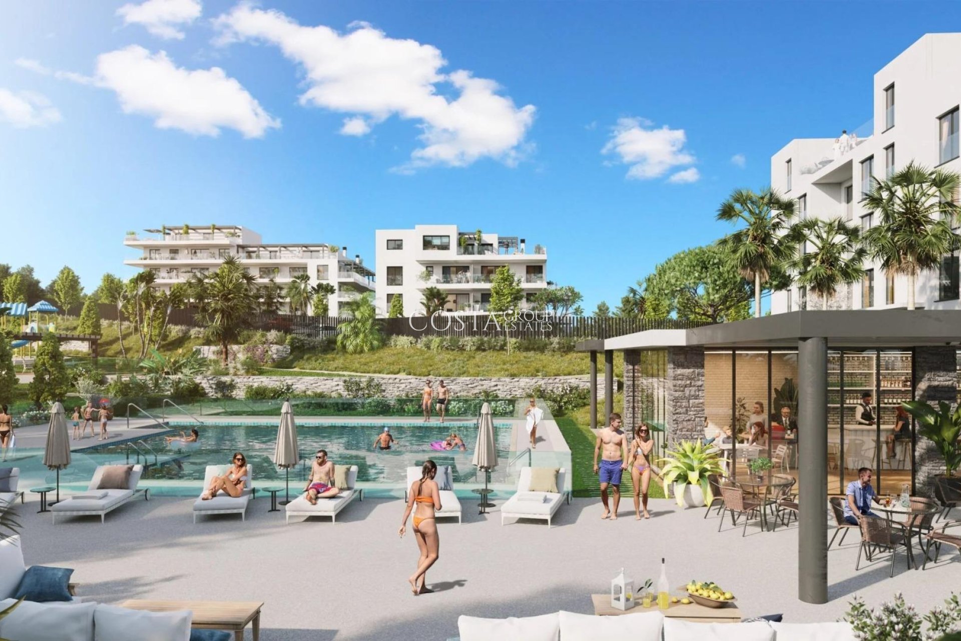 Neue Gebäude - Apartments -
Mijas - Mijas Golf