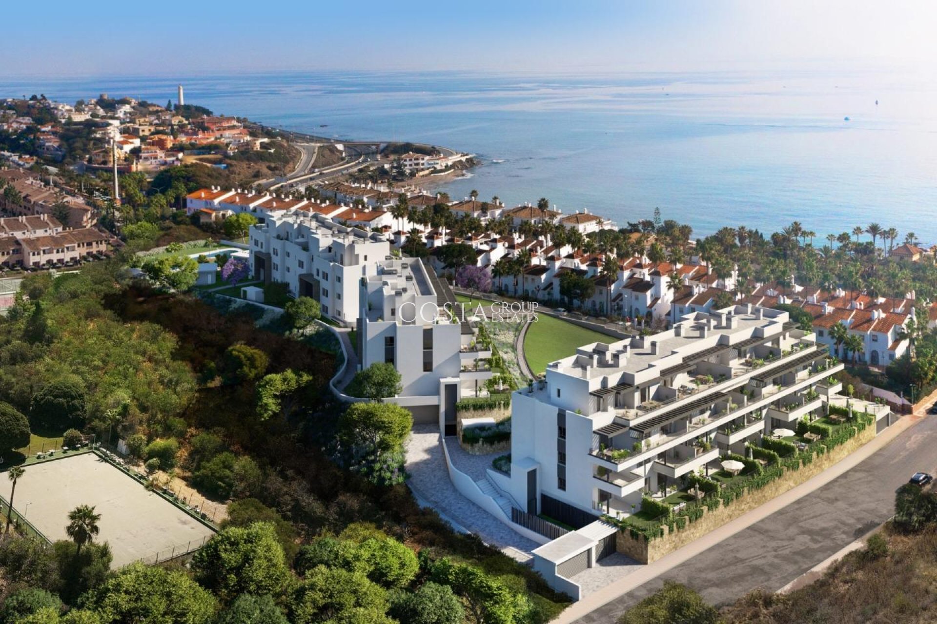 Neue Gebäude - Apartments -
Mijas - Playa Marina