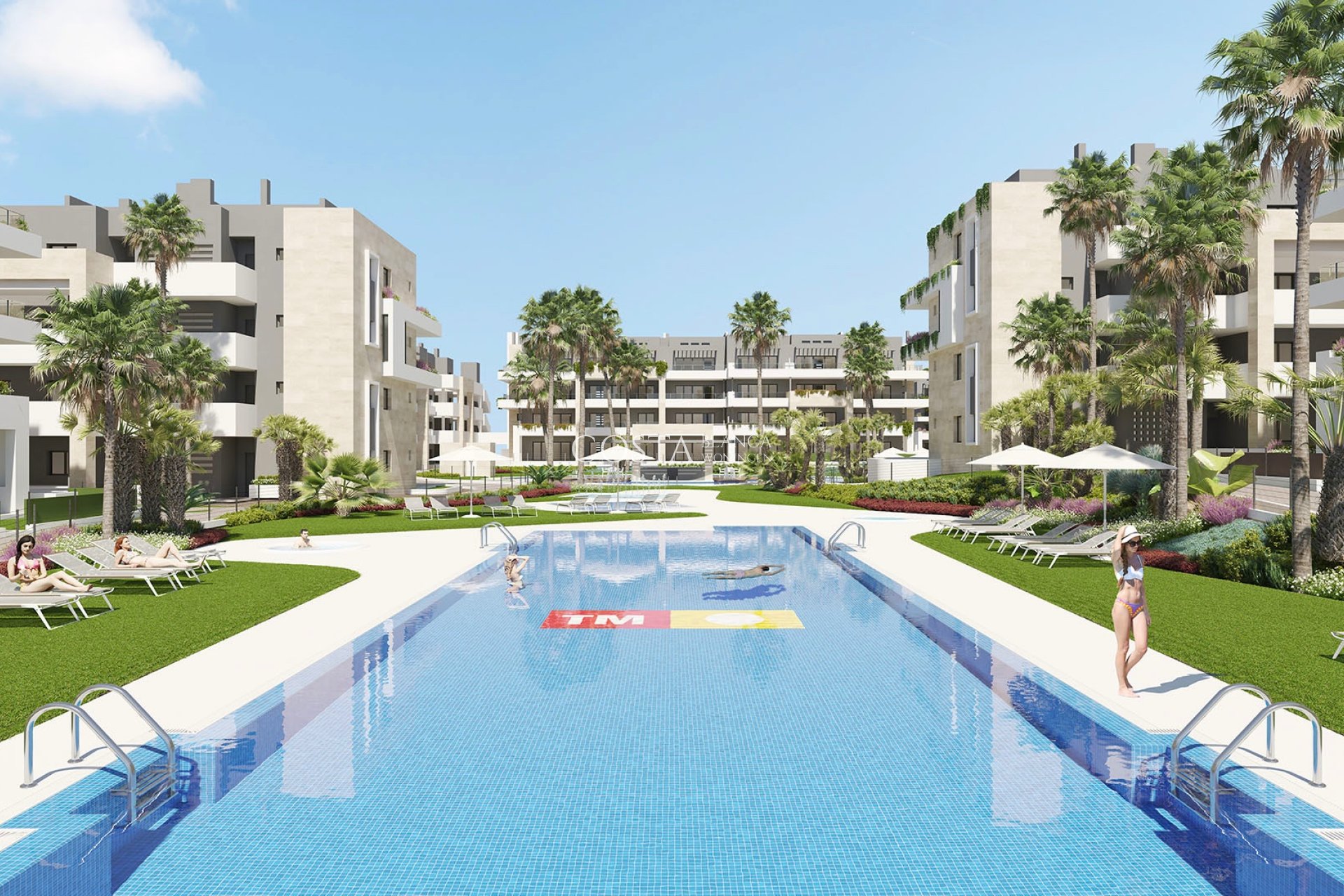 Neue Gebäude - Apartments -
Orihuela Costa - Playa Flamenca