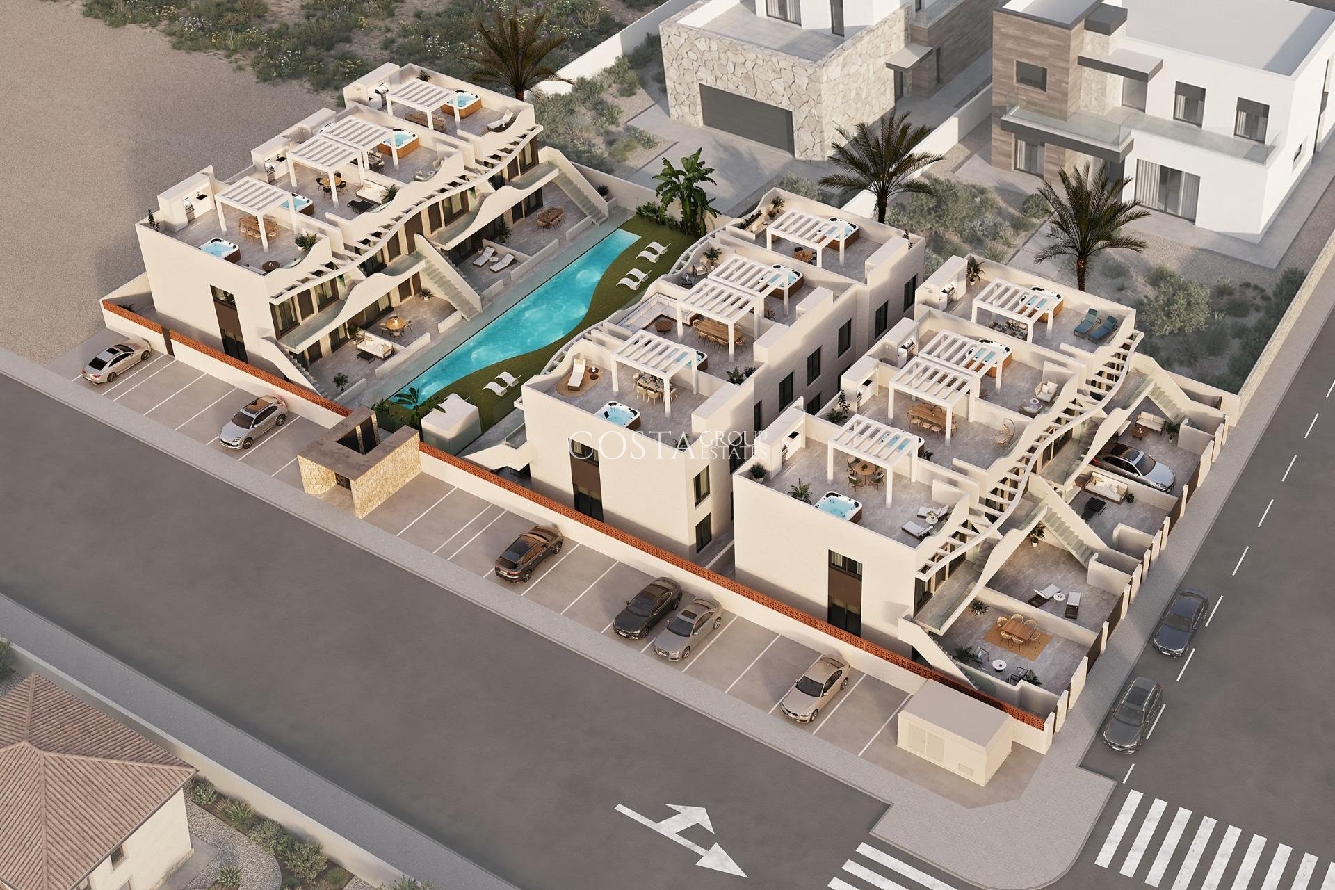 Neue Gebäude - Apartments -
Pilar de la Horadada - pueblo