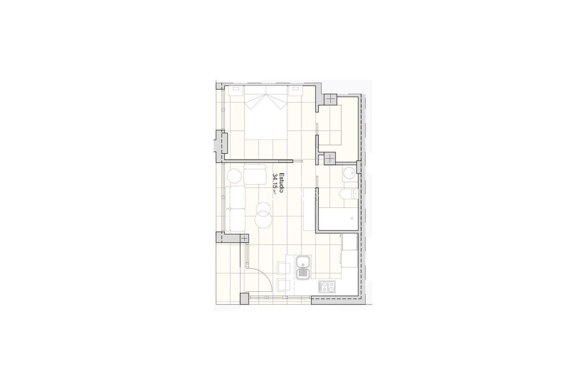 Neue Gebäude - Apartments -
San Javier - pueblo
