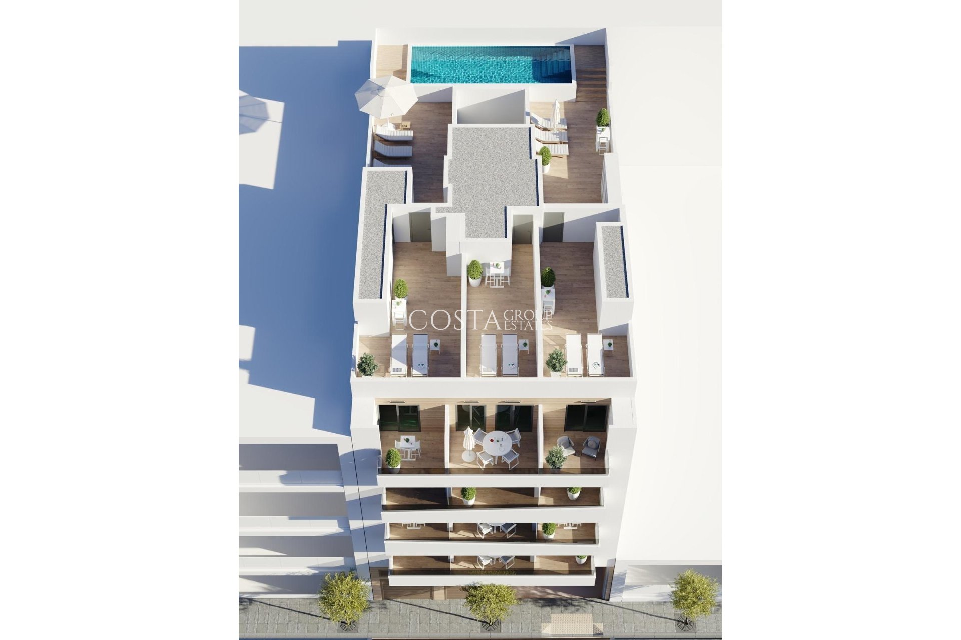 Neue Gebäude - Apartments -
Torrevieja - Centro