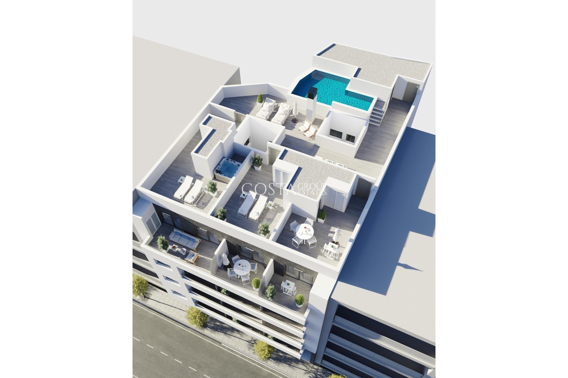 Neue Gebäude - Apartments -
Torrevieja - Centro