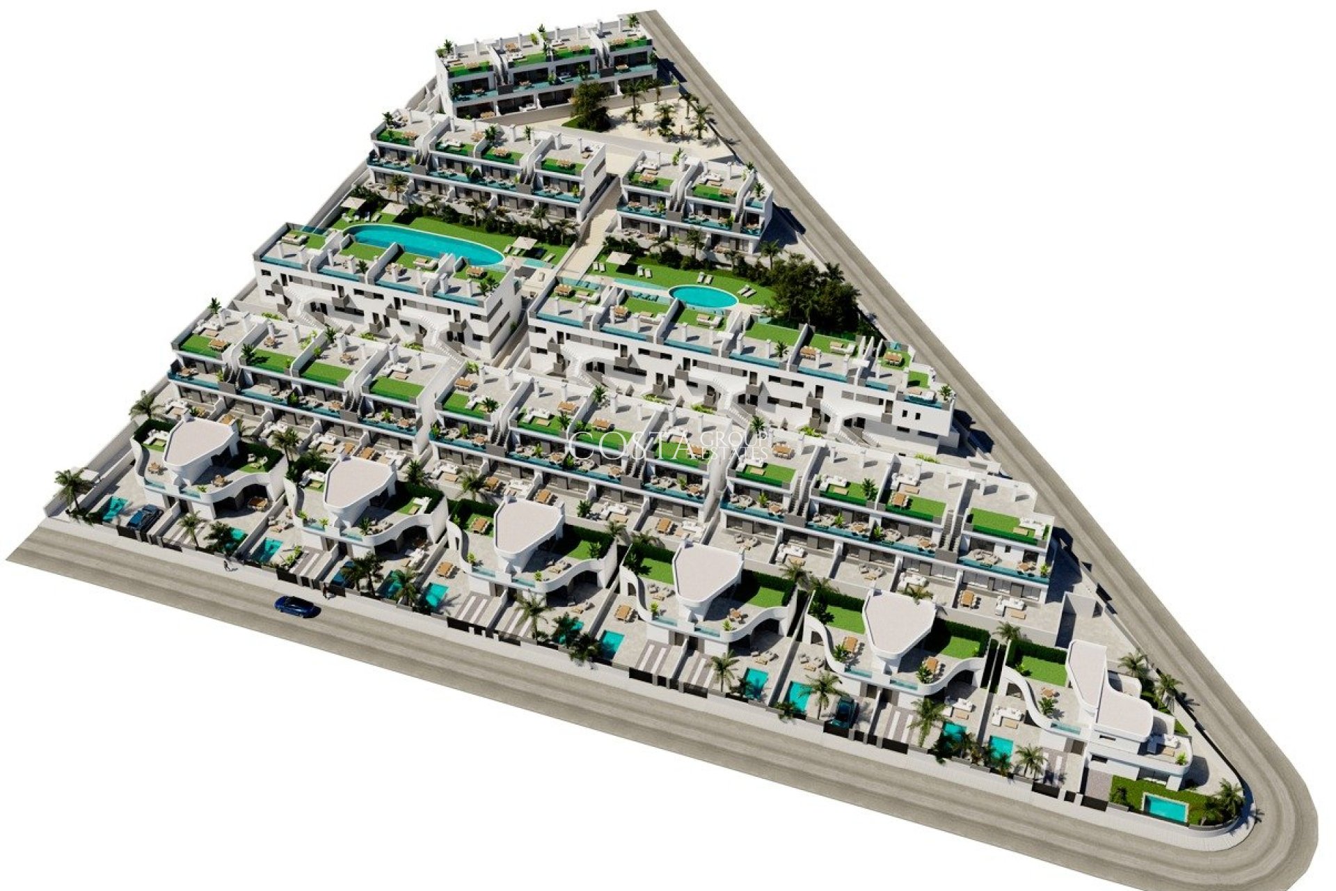 Neue Gebäude - Apartments -
Torrevieja - Lago Jardín II