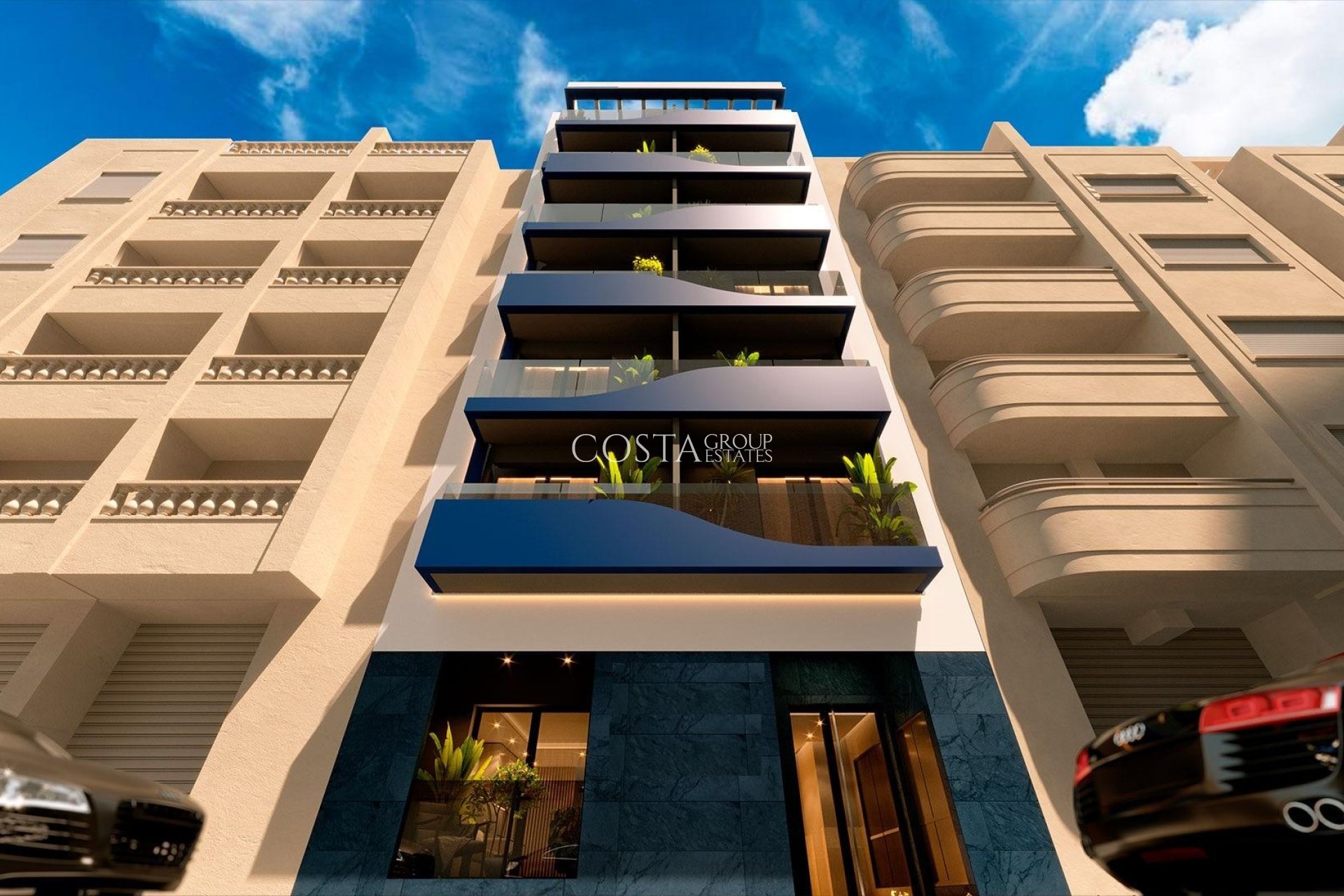 Neue Gebäude - Apartments -
Torrevieja - Playa del Acequión