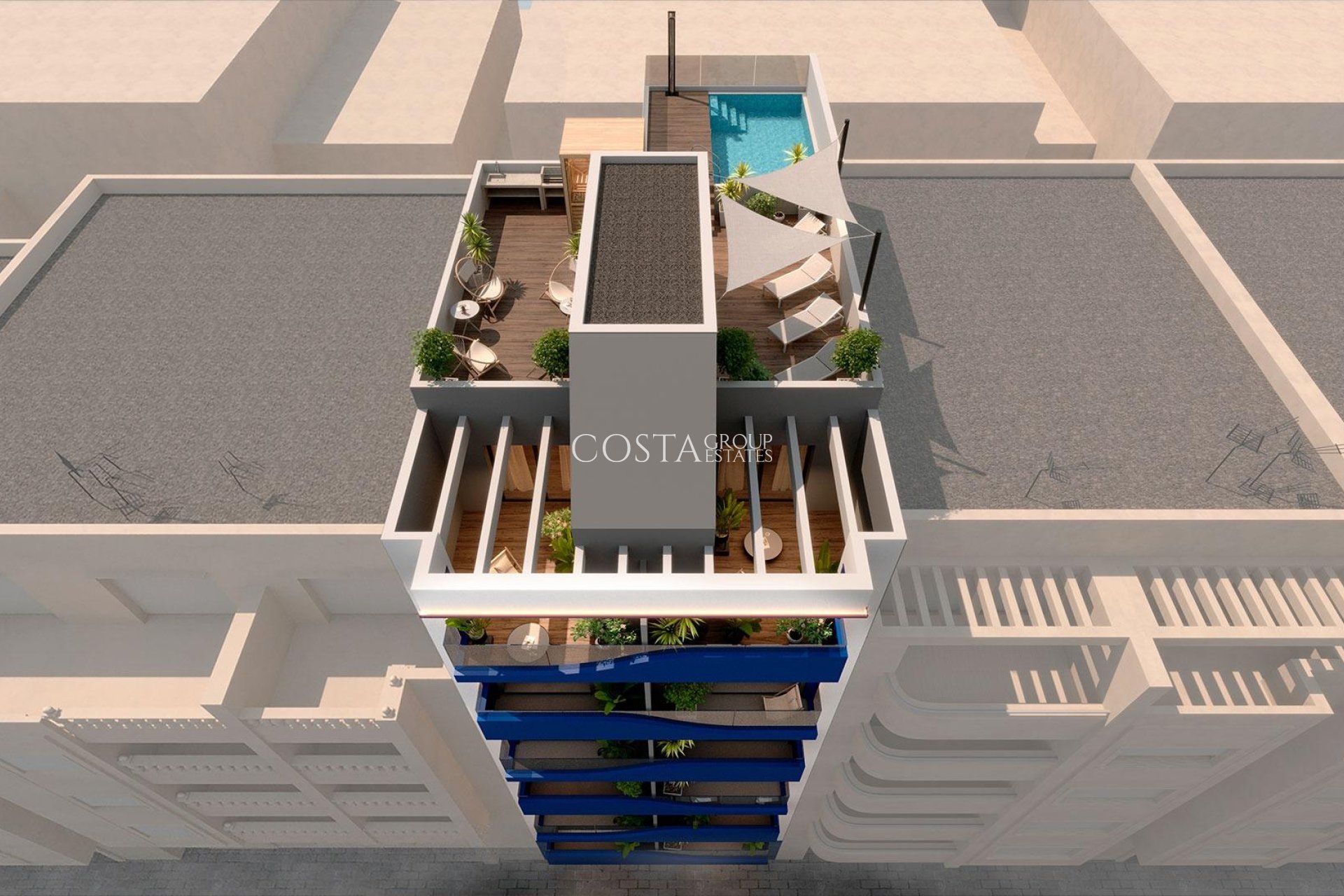 Neue Gebäude - Apartments -
Torrevieja - Playa del Acequión