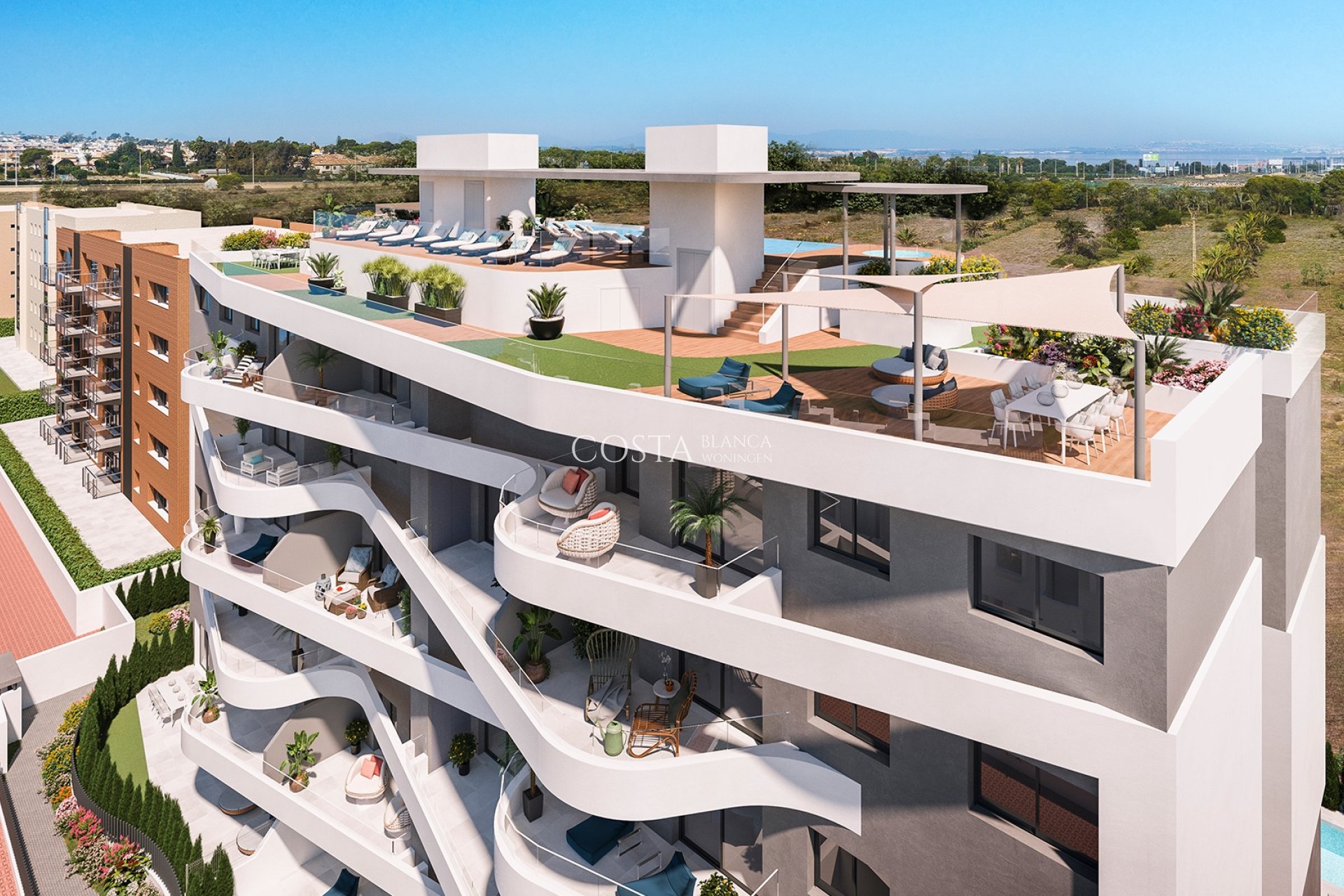 Neue Gebäude - Apartments -
Torrevieja - Punta Prima