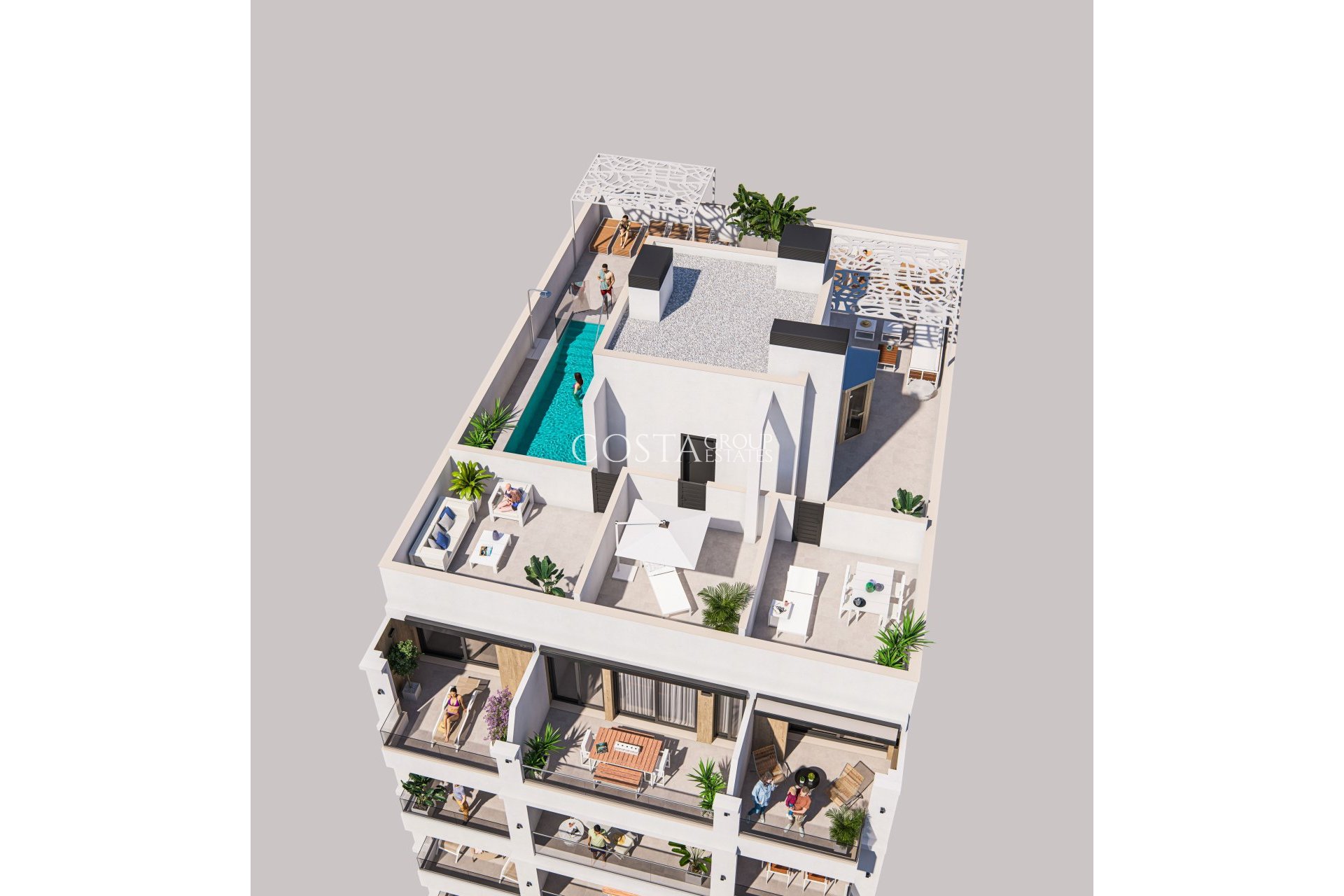 Neue Gebäude - Apartments -
Torrevieja