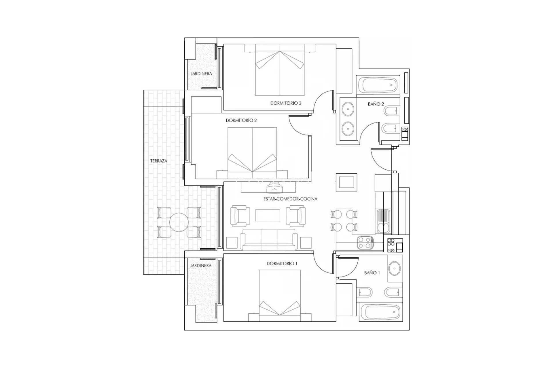 Neue Gebäude - Apartments -
Vera - Puerto del Rey