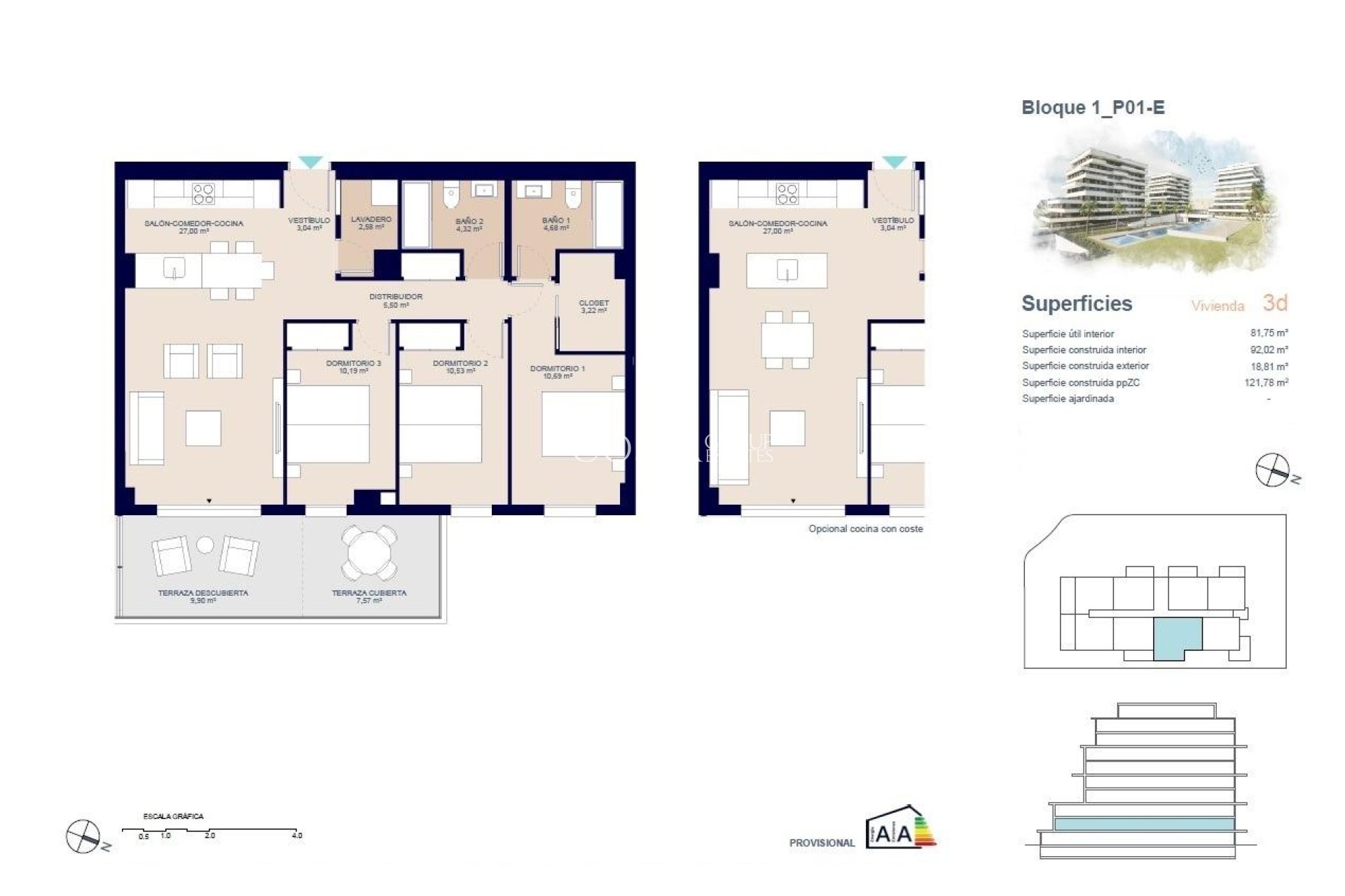 Neue Gebäude - Apartments -
Villajoyosa - Playa del Torres