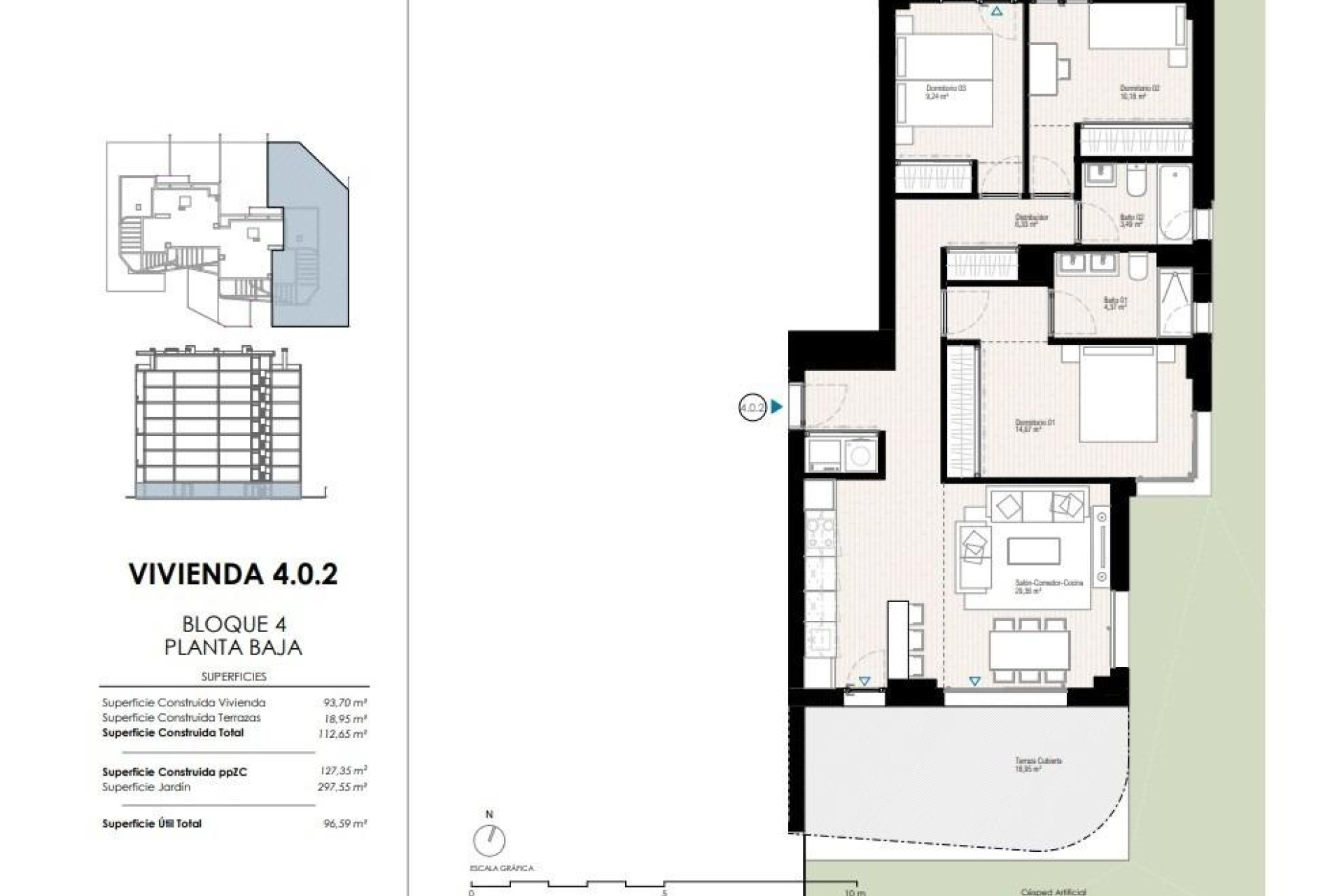 Neue Gebäude - Apartments -
Villajoyosa - Playa del Torres