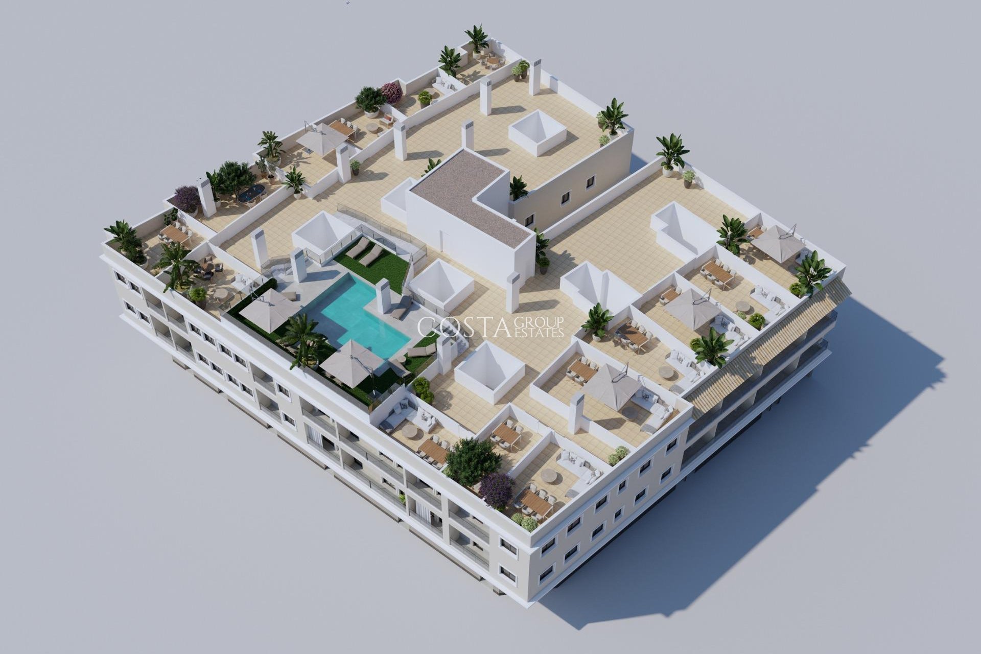 Neue Gebäude - Ground floor apartment -
Algorfa - Pueblo