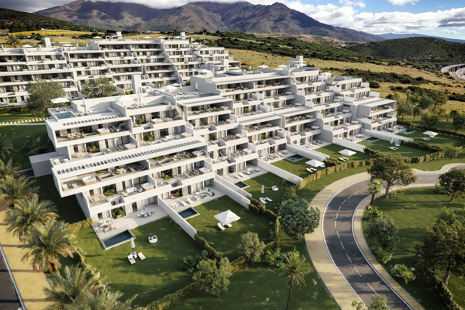 Neue Gebäude - Ground floor apartment -
Casares - Alcazaba Lagoon