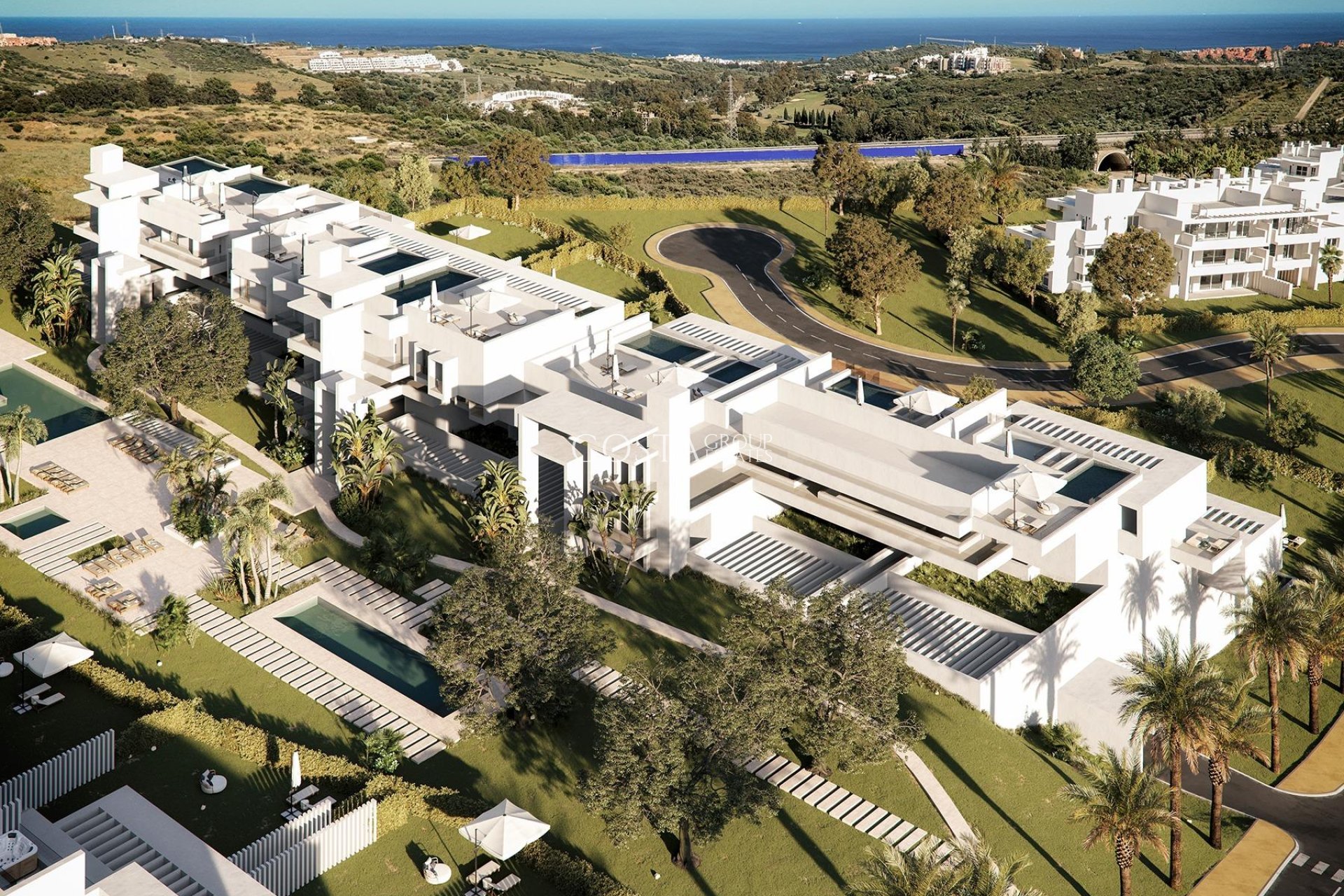 Neue Gebäude - Ground floor apartment -
Casares - Alcazaba Lagoon