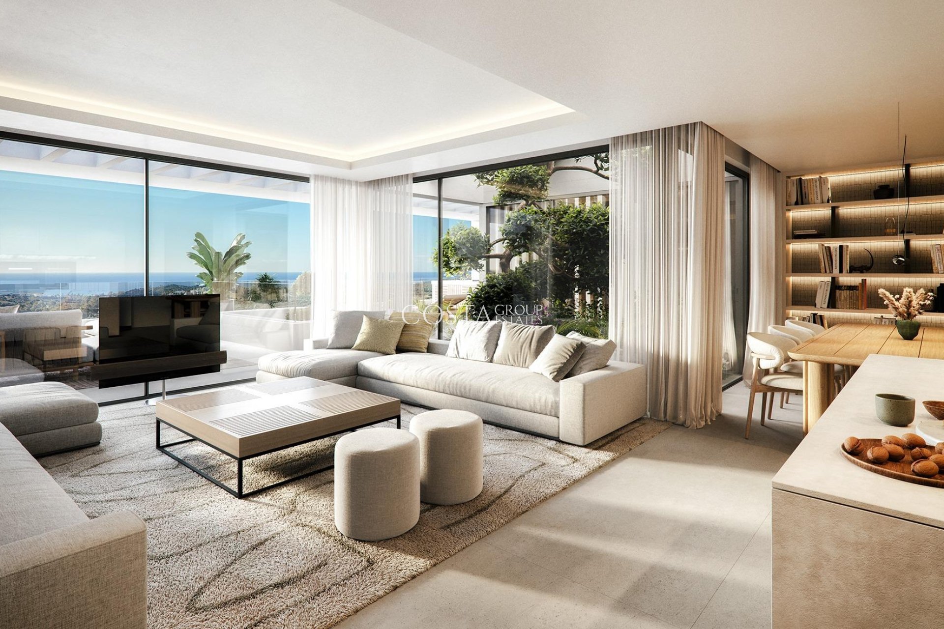 Neue Gebäude - Ground floor apartment -
Casares - Alcazaba Lagoon