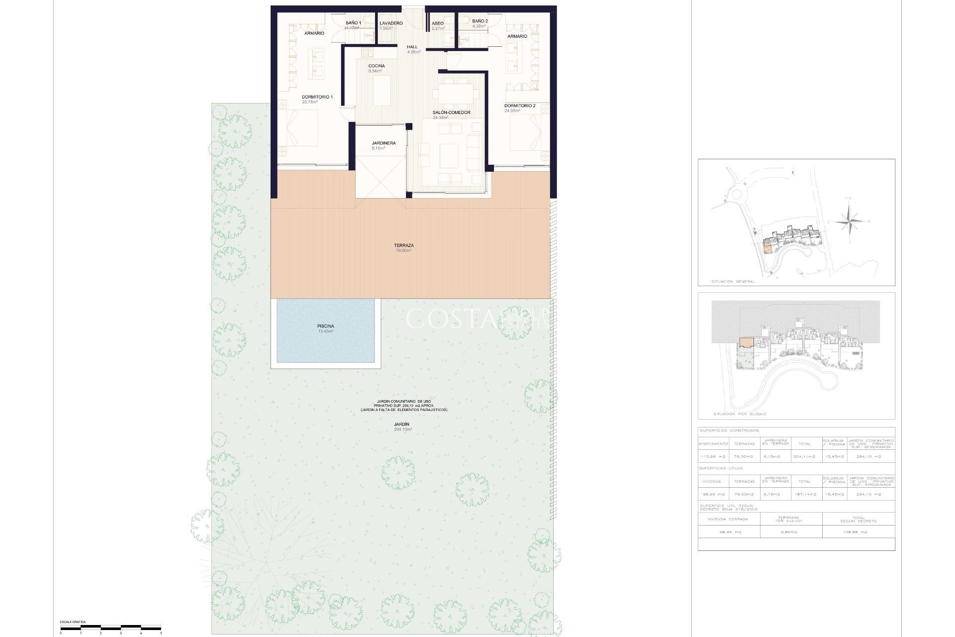 Neue Gebäude - Ground floor apartment -
Casares - Alcazaba Lagoon