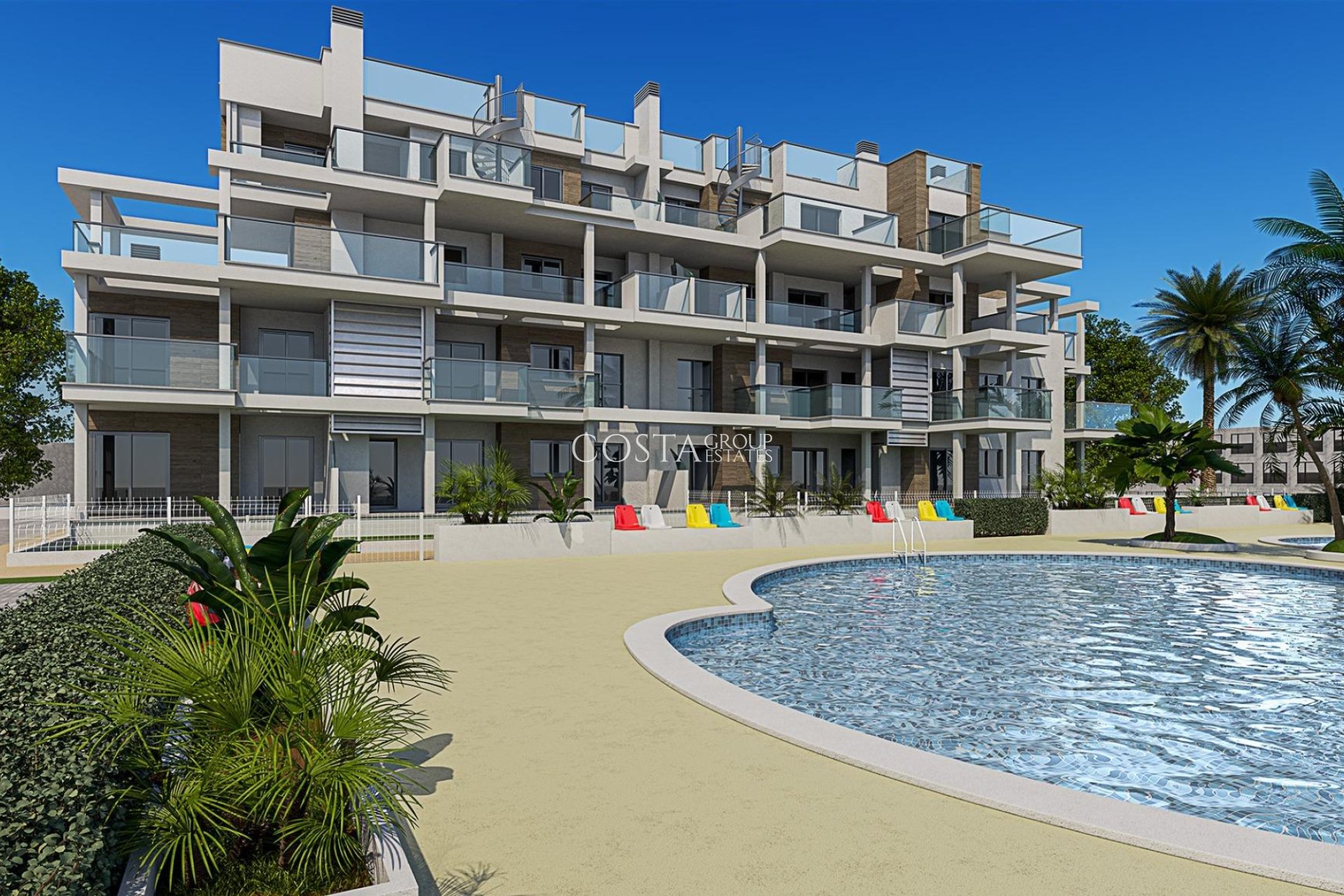 Neue Gebäude - Ground floor apartment -
Denia - Las Marinas km 2.5