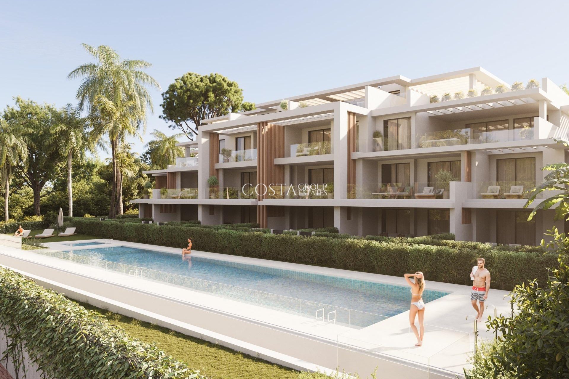Neue Gebäude - Ground floor apartment -
Estepona - Resinera Voladilla