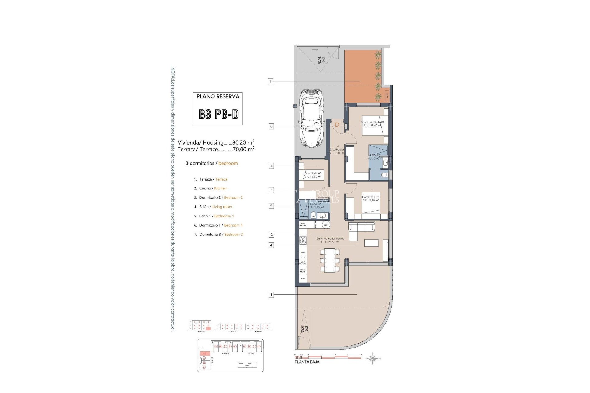 Neue Gebäude - Ground floor apartment -
Los Alcazares - Serena Golf
