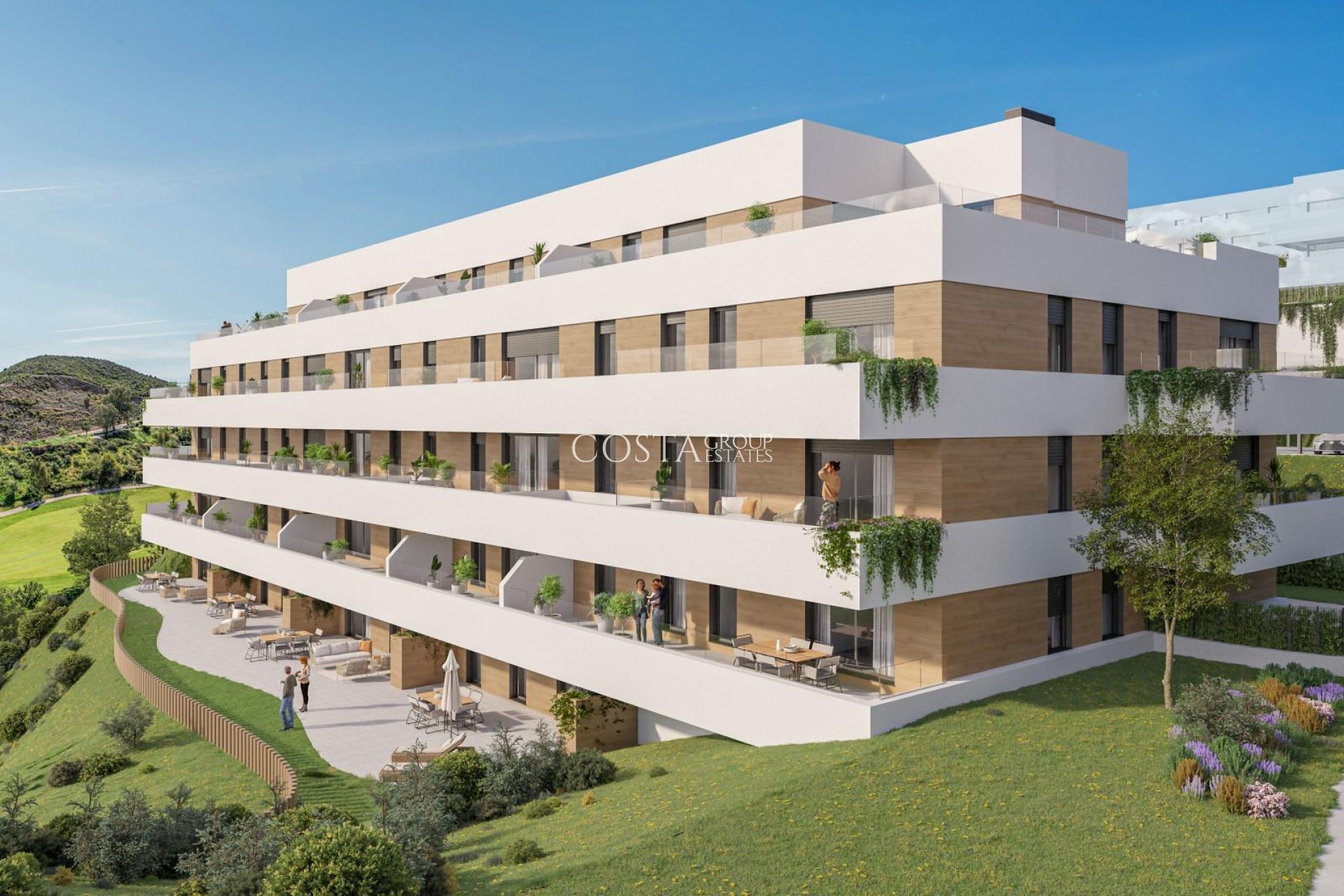 Neue Gebäude - Ground floor apartment -
Mijas - Calanova Golf