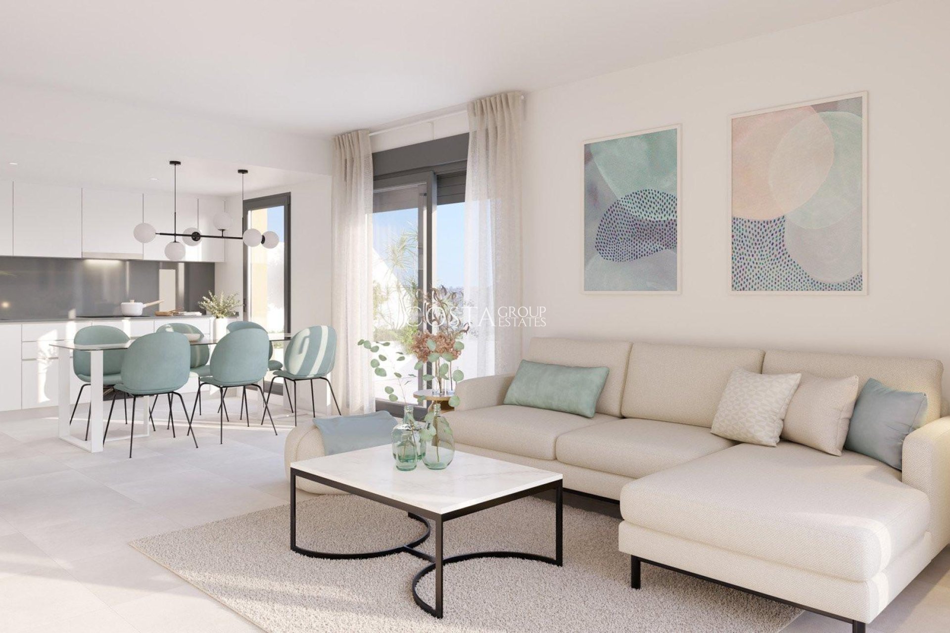 Neue Gebäude - Ground floor apartment -
Mijas - Calanova Golf