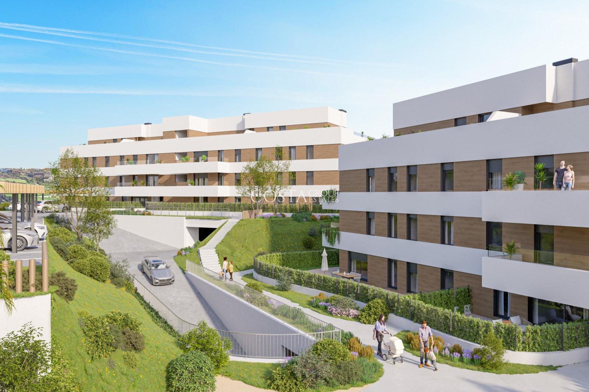 Neue Gebäude - Ground floor apartment -
Mijas - Calanova Golf