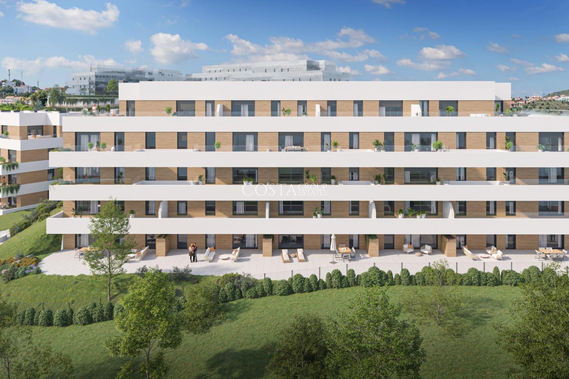 Neue Gebäude - Ground floor apartment -
Mijas - Calanova Golf
