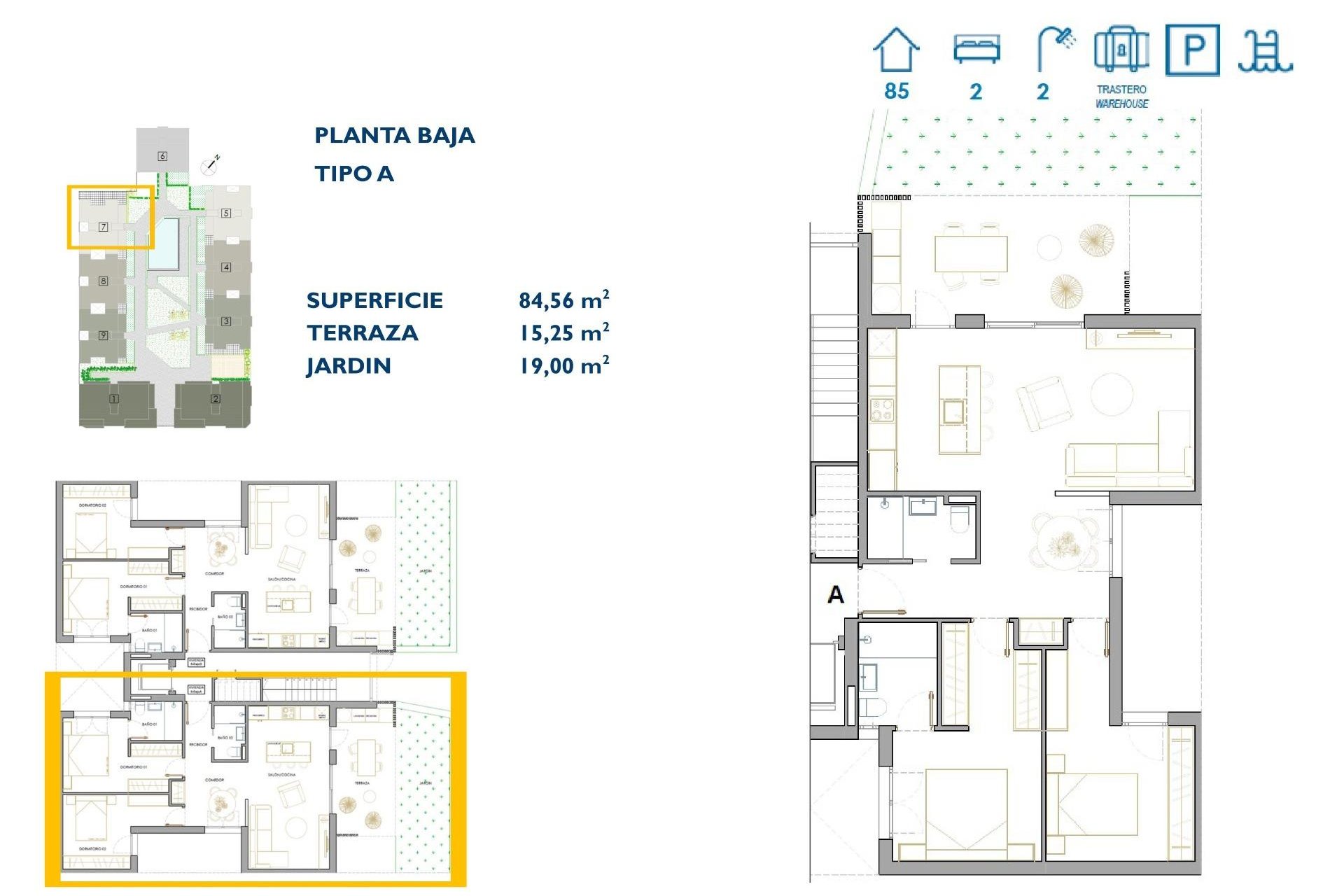 Neue Gebäude - Ground floor apartment -
San Pedro del Pinatar - Pueblo
